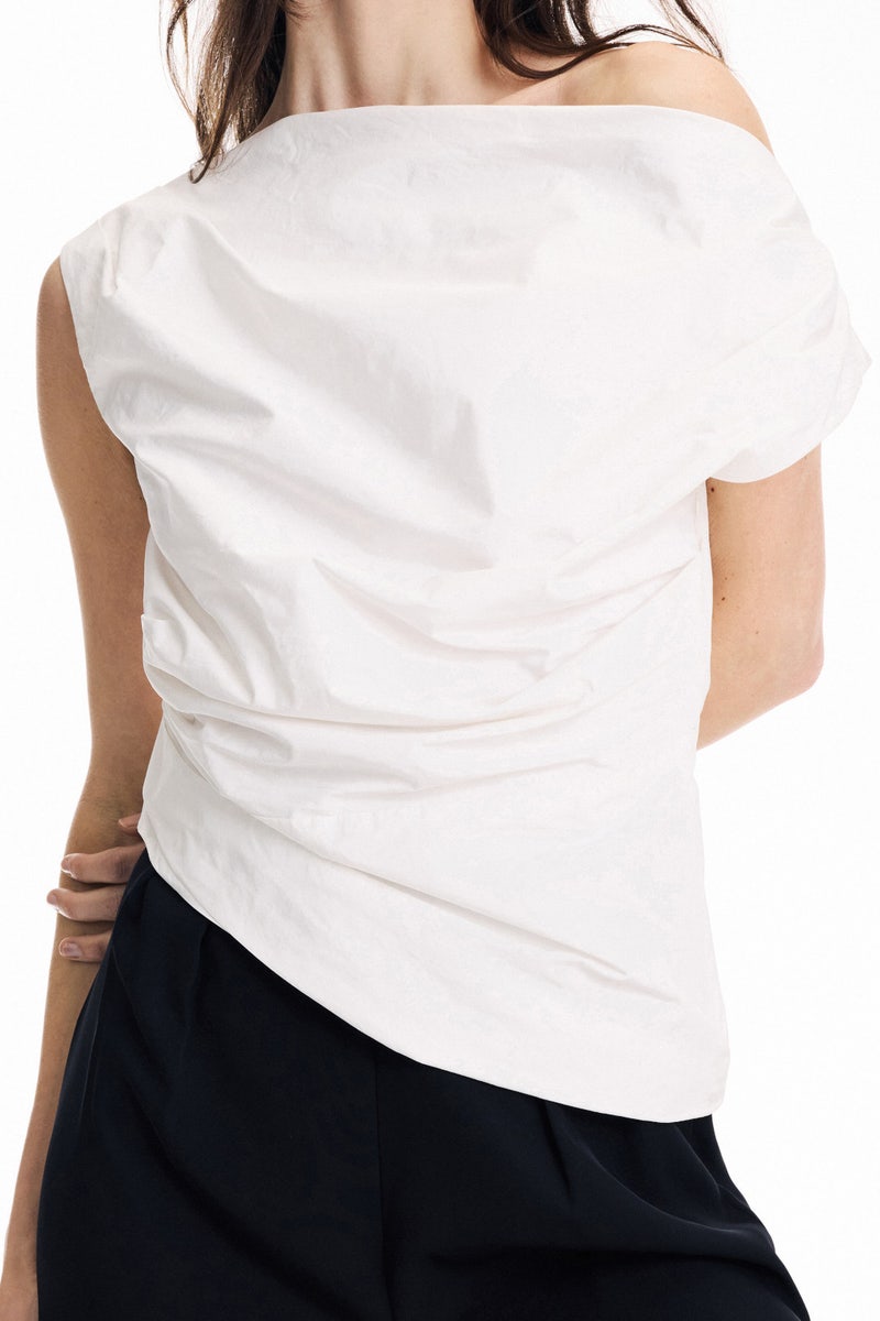 White Pallas Top by One of Others - Photo 3