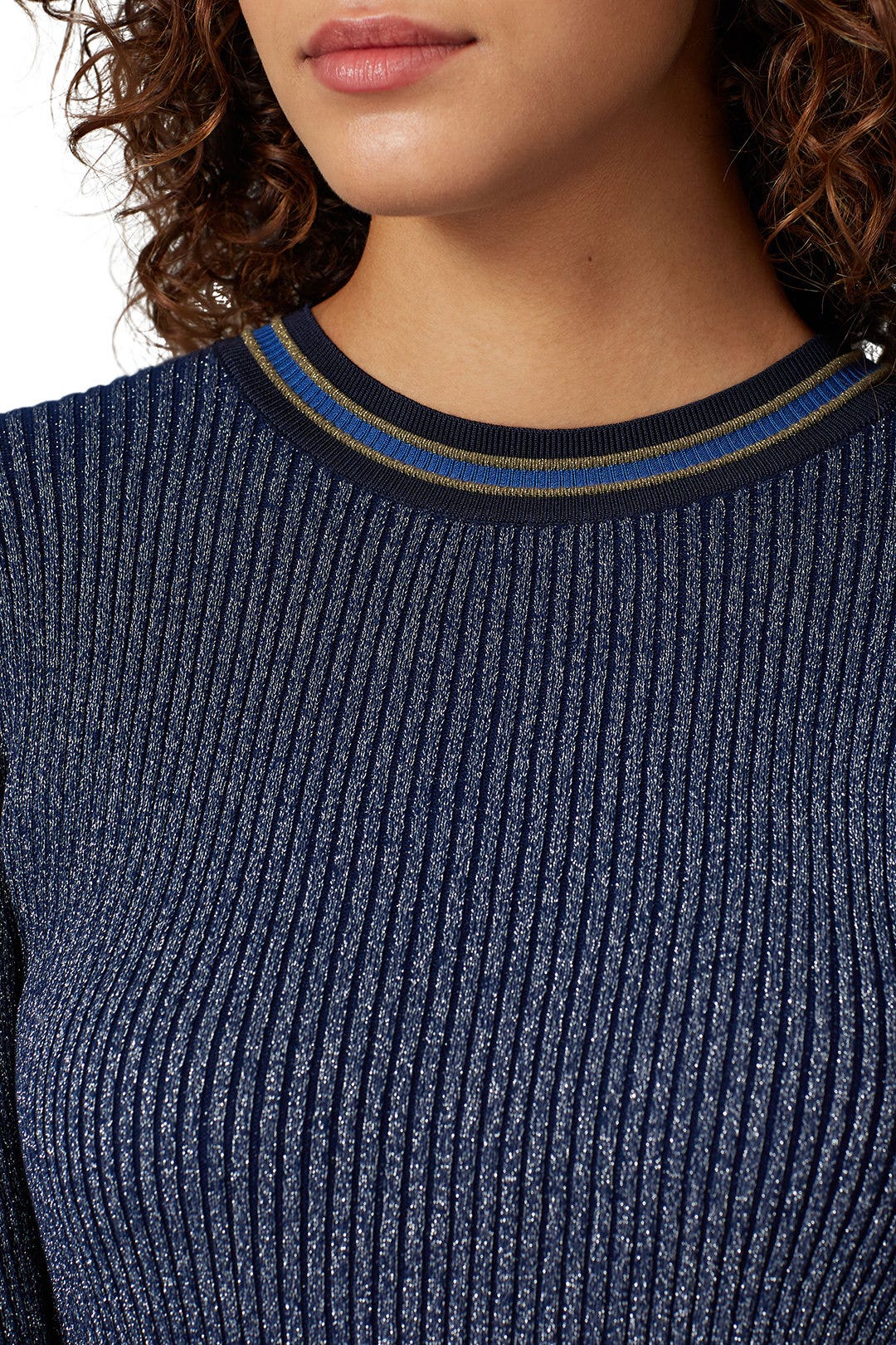 Lurex Knitted Midi Dres by Scotch & Soda 3