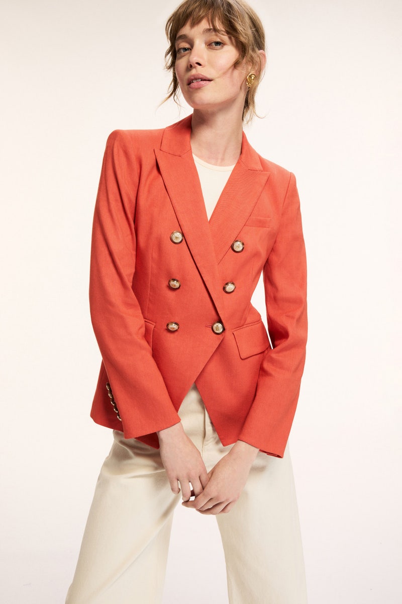 Salmon Miller Dickey Jacket by Veronica Beard - Photo 3