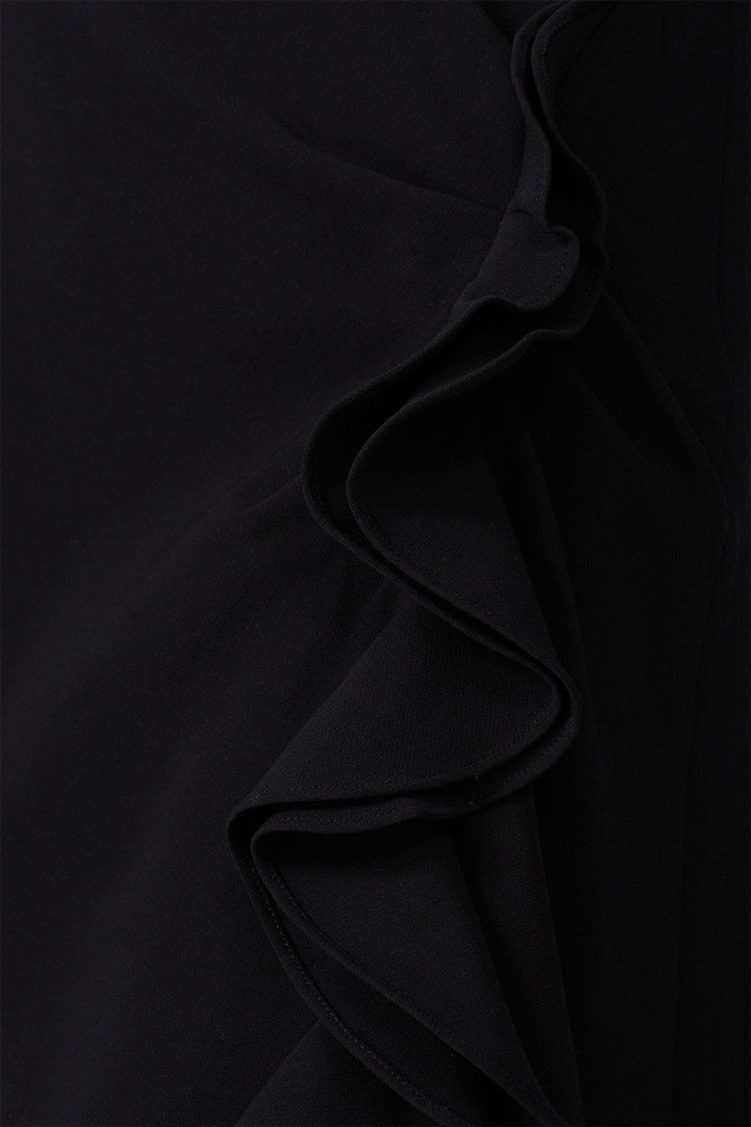 Black Ruffle Side Slit Skirt by Prabal Gurung x RTR 3