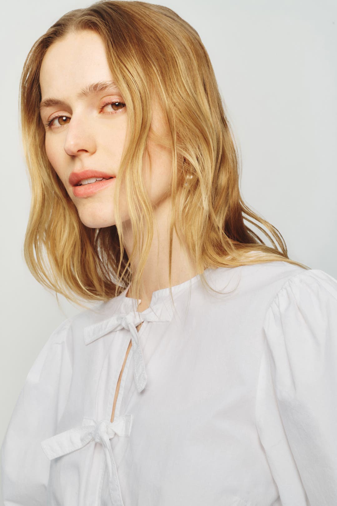 Cotton Poplin Peplum Blouse by GANNI | Rent the Runway