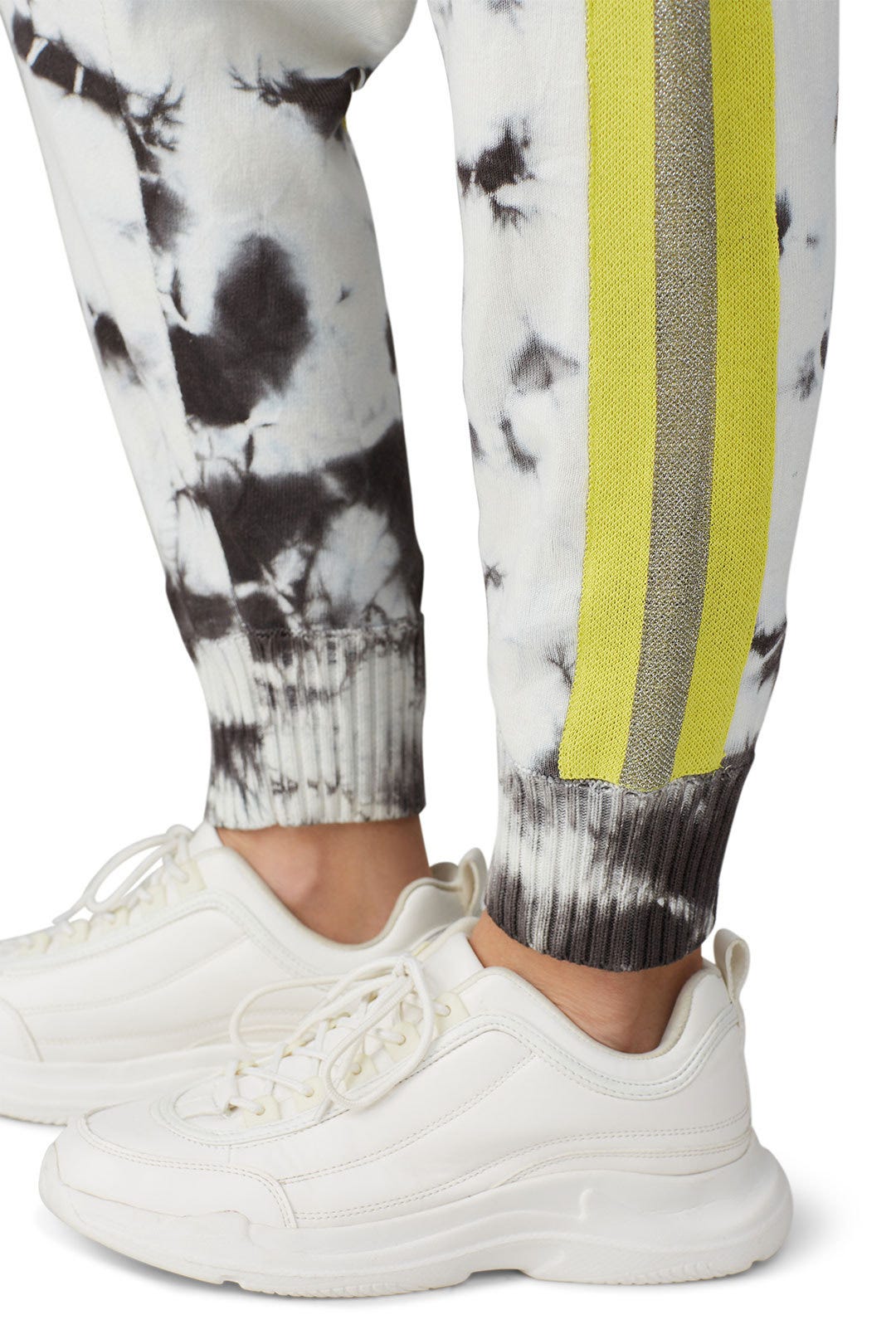 Tie Dye Side Stripe Joggers by Central Park West 3
