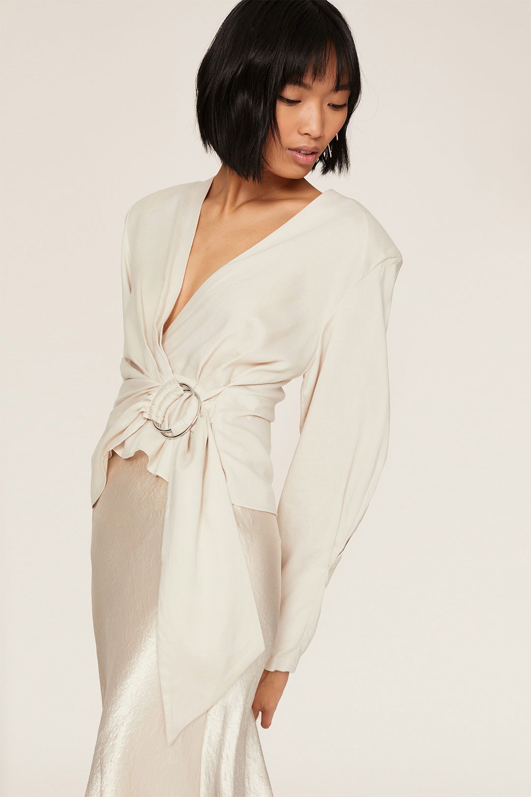Hazal Wrap Top by Iro 3