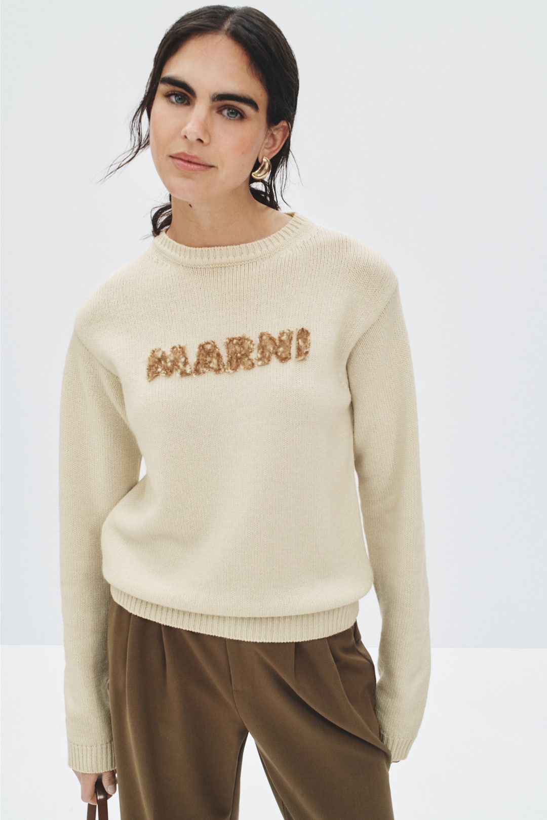 Round Neck Sweater by Marni 3