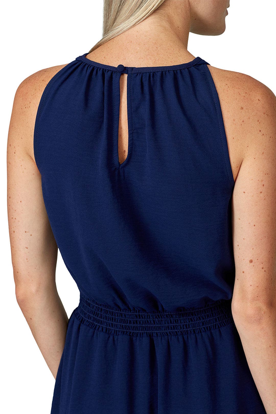 Sleeveless Smocked Waist Dress by Slate & Willow 3