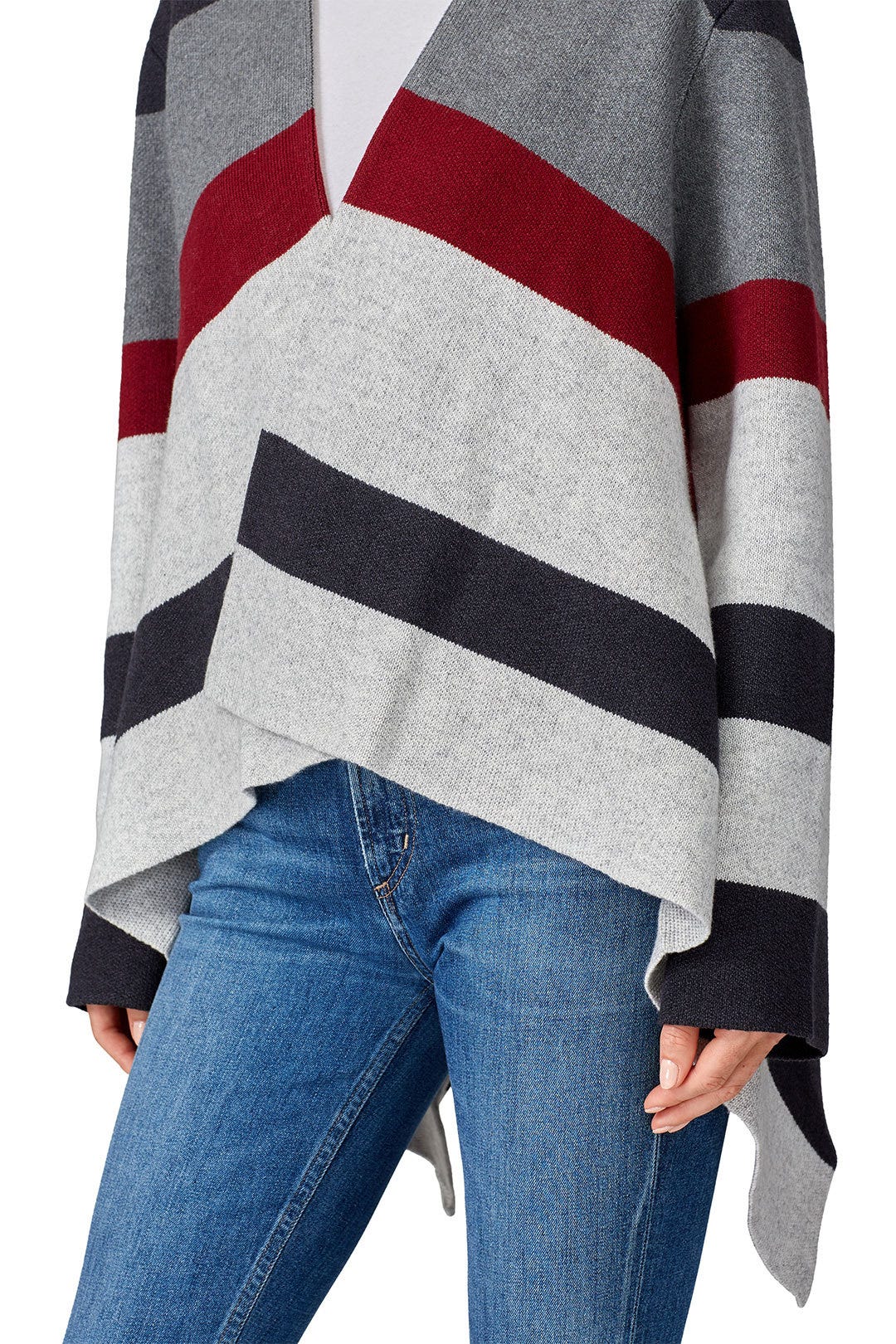 Striped Front Drape Cardigan by Thakoon x RTR 3