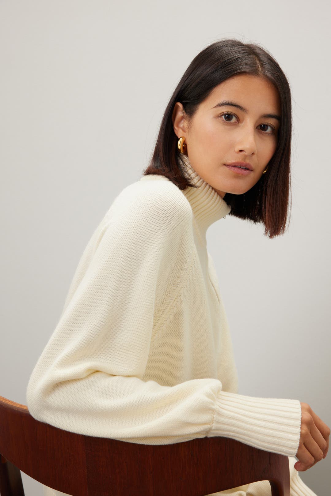 ミスチロル Asymmetric Quarter Zip Sweater by Marissa Webb x RTR | Rent