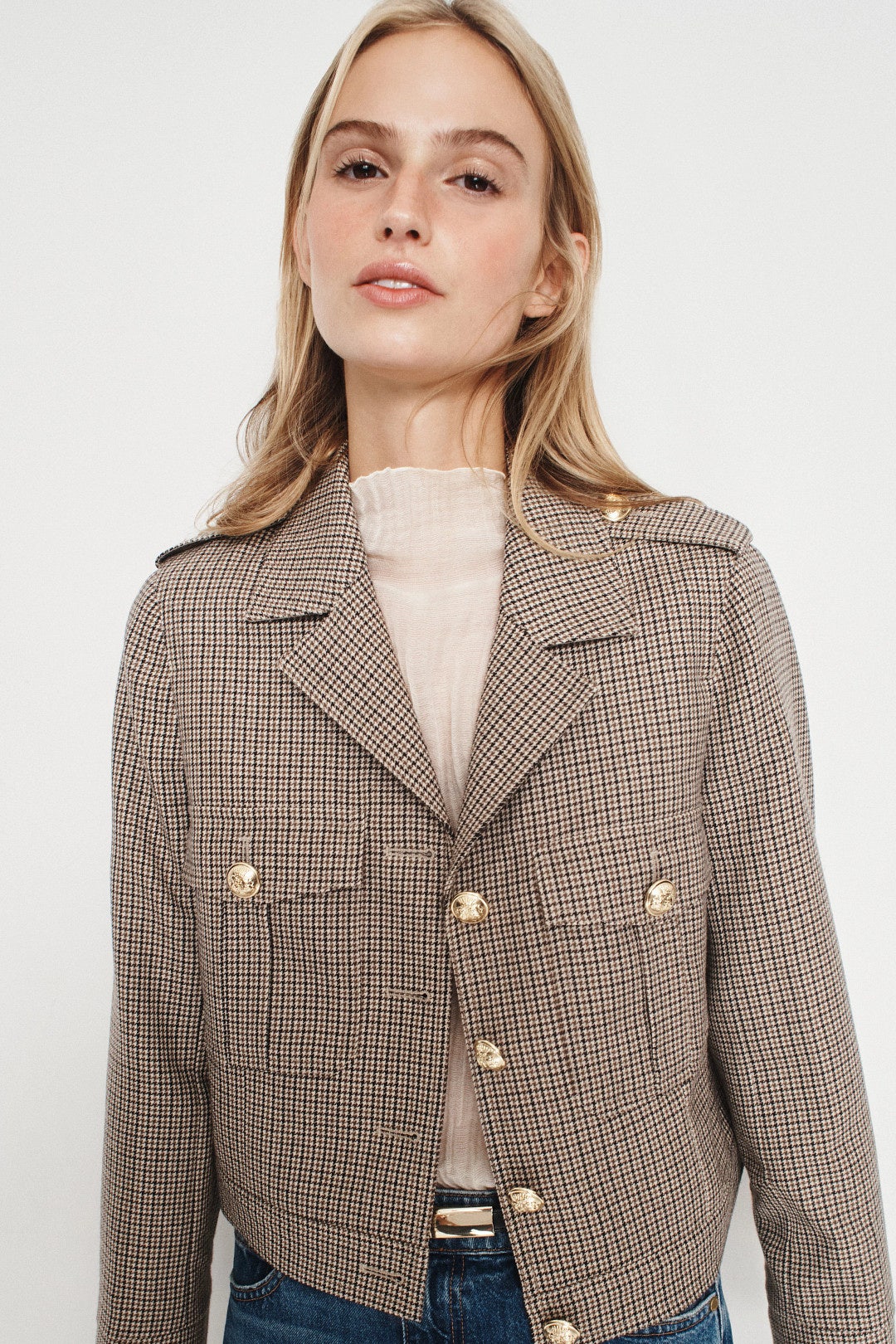 Jaque Utility Cropped Jacket by Reiss 3