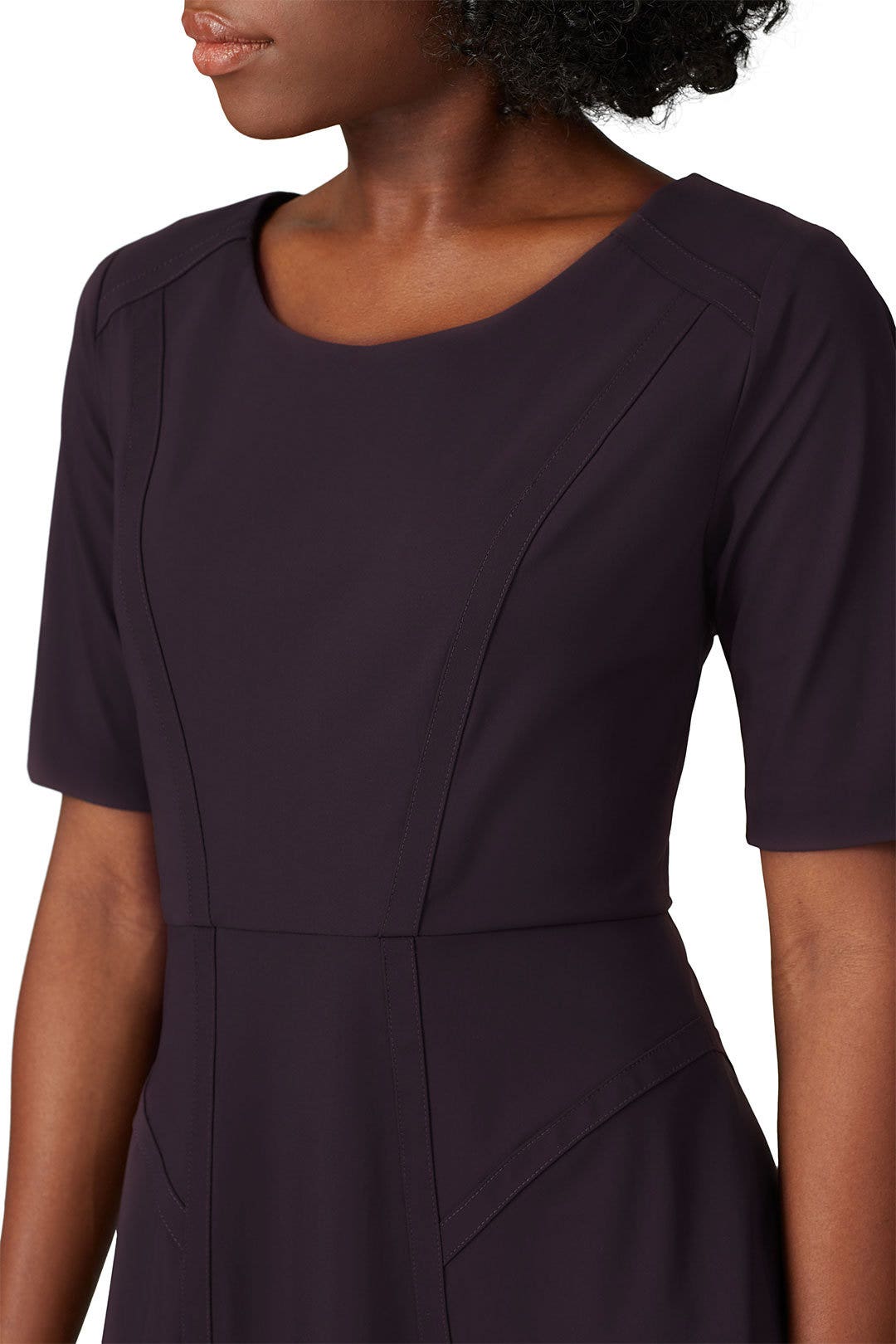 Purple Sullivan Dress by Of Mercer 3