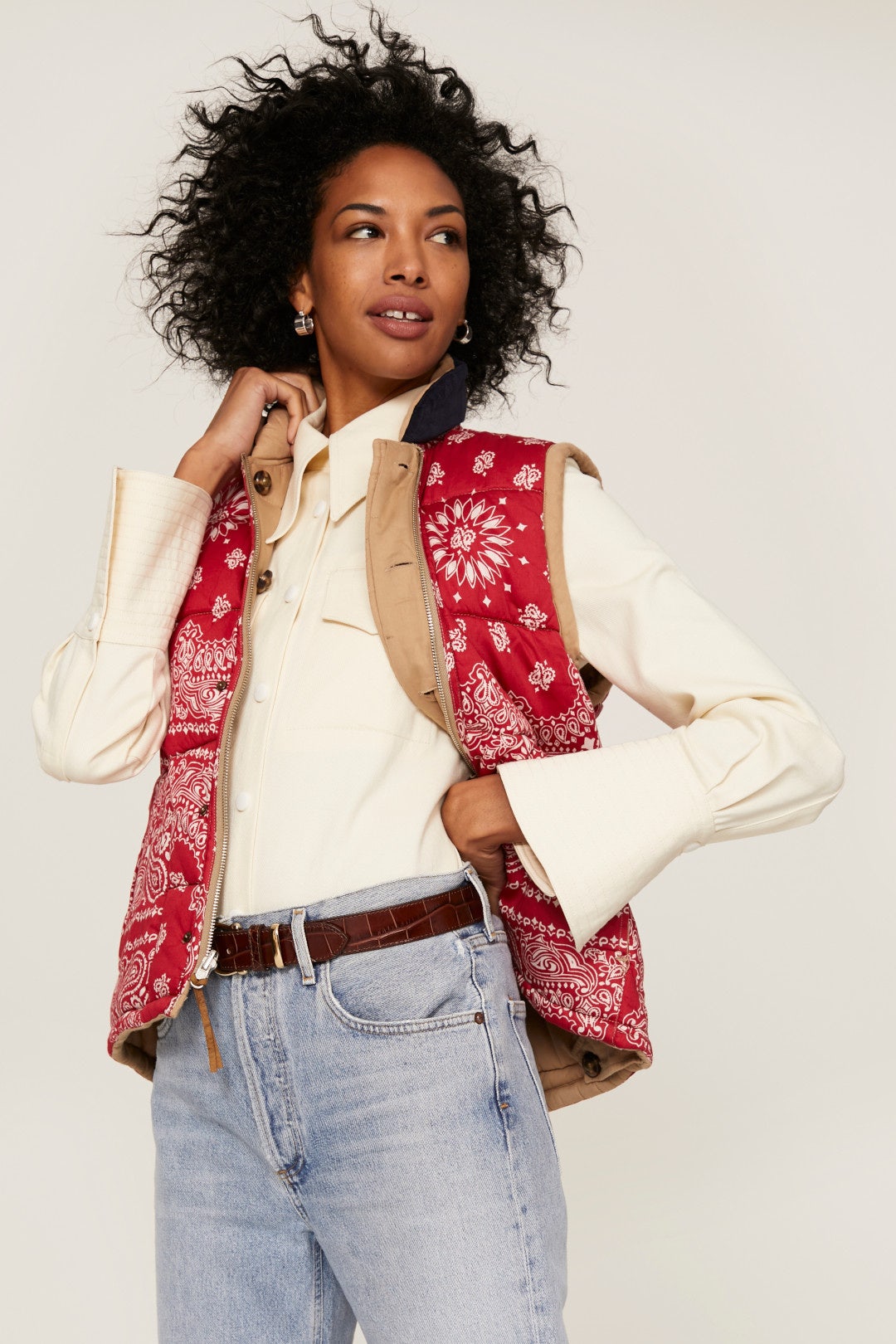 Hunter Reversible Puffer Vest by XíRENA 3