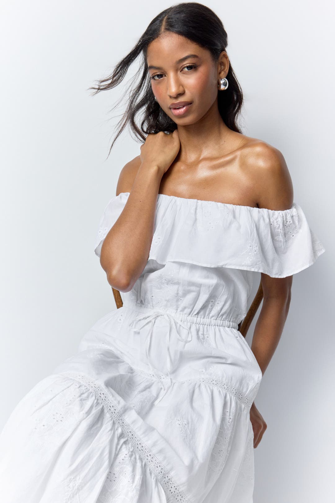 送料関税無料【LAUREN RALPH LAUREN】COTTON MIDI DRESS Belted Cotton Midi Shirtdress for Women | Ralph Lauren® PA