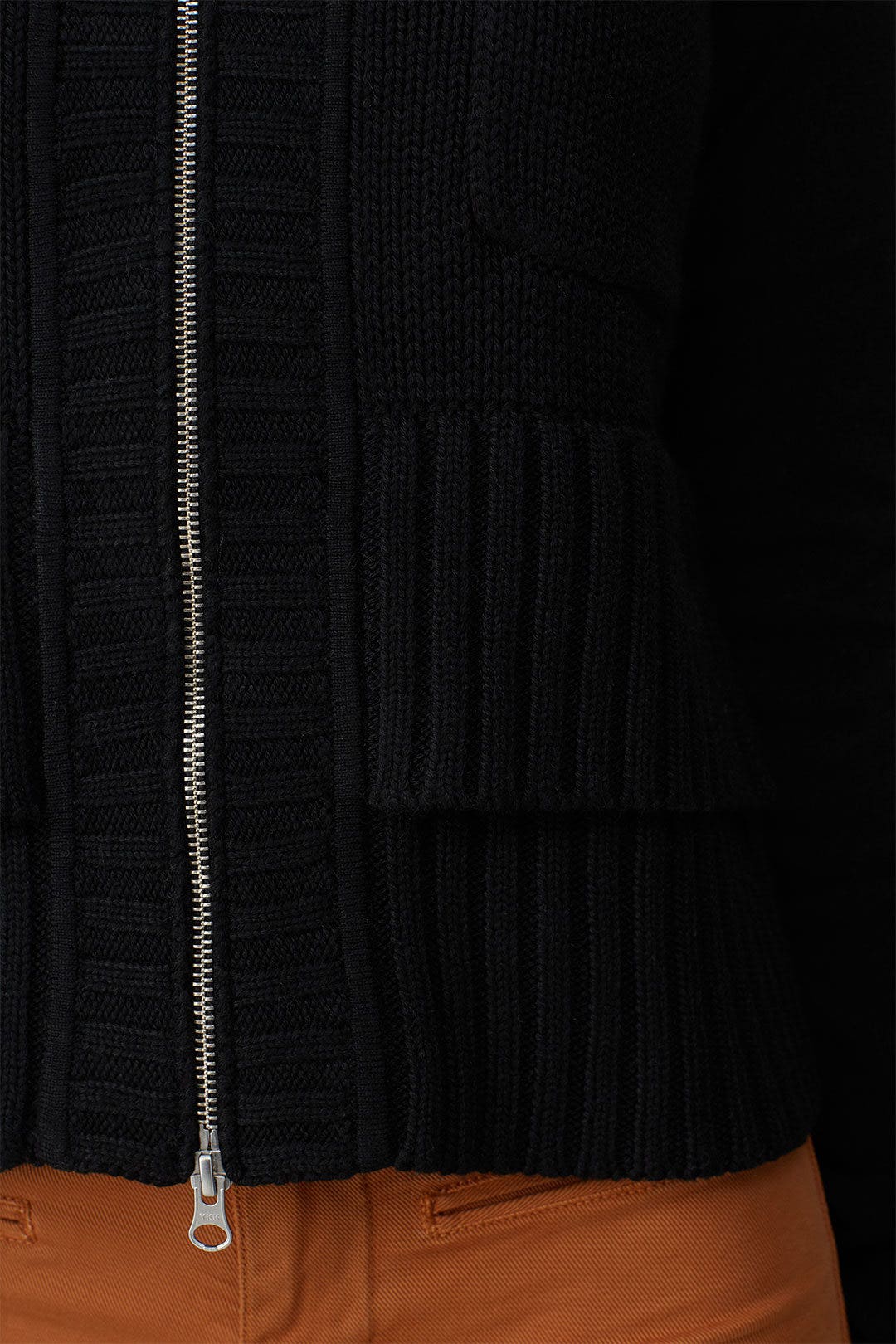 Exposed Zipper Knit Sweater by KF/KaufmanFranco x RTR 3