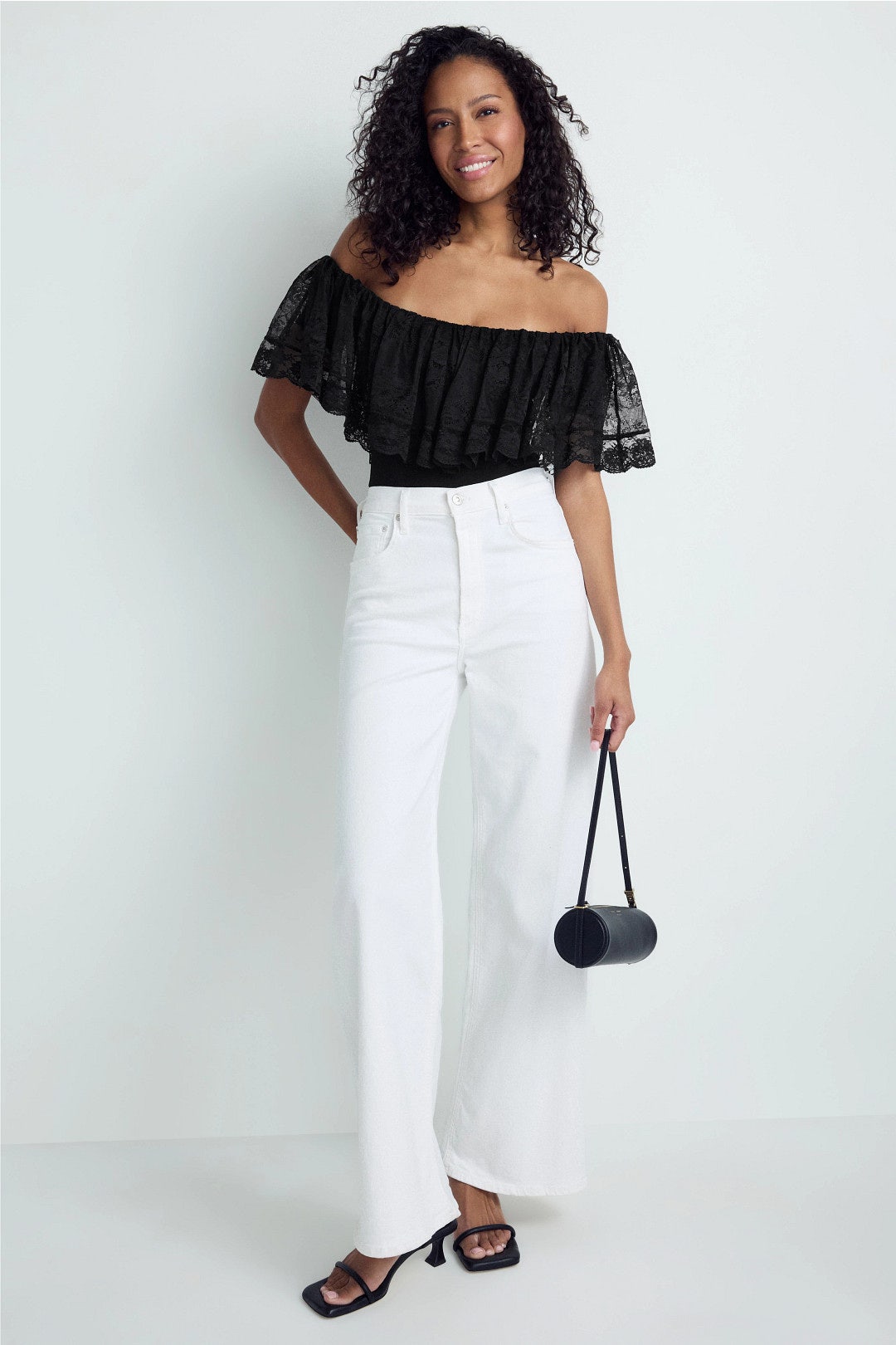 Rosette Strapless Top by Ronny Kobo 3