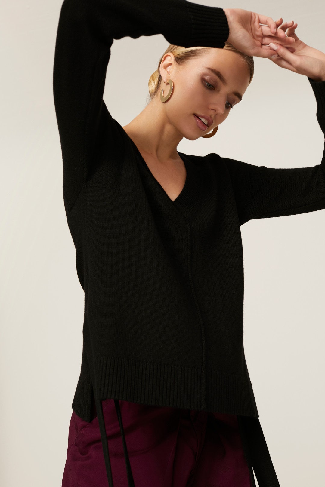 Black Tie Side Sweater by Jason Wu x RTR 3