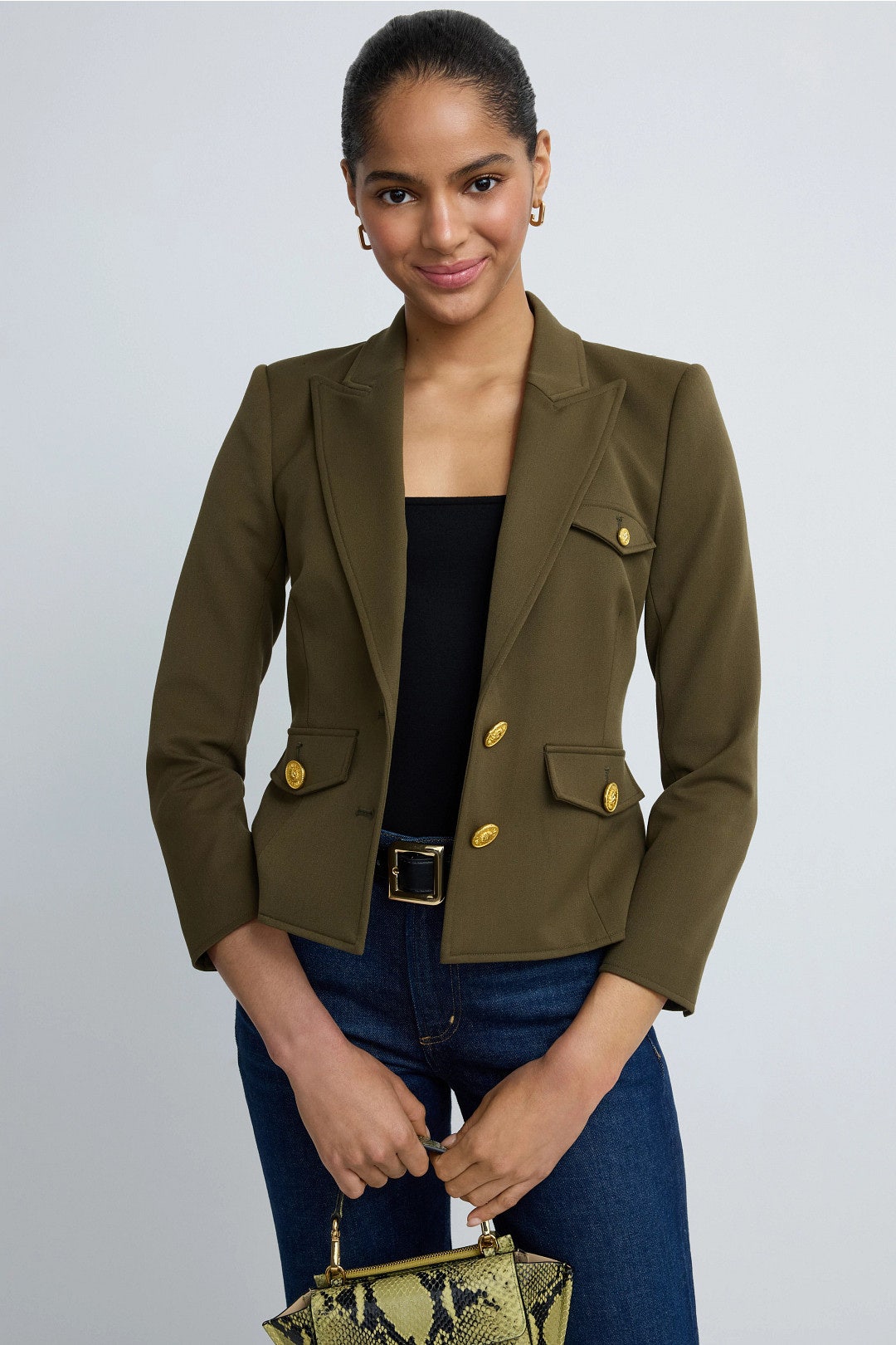 Wylla Structured Blazer by L'agence 3
