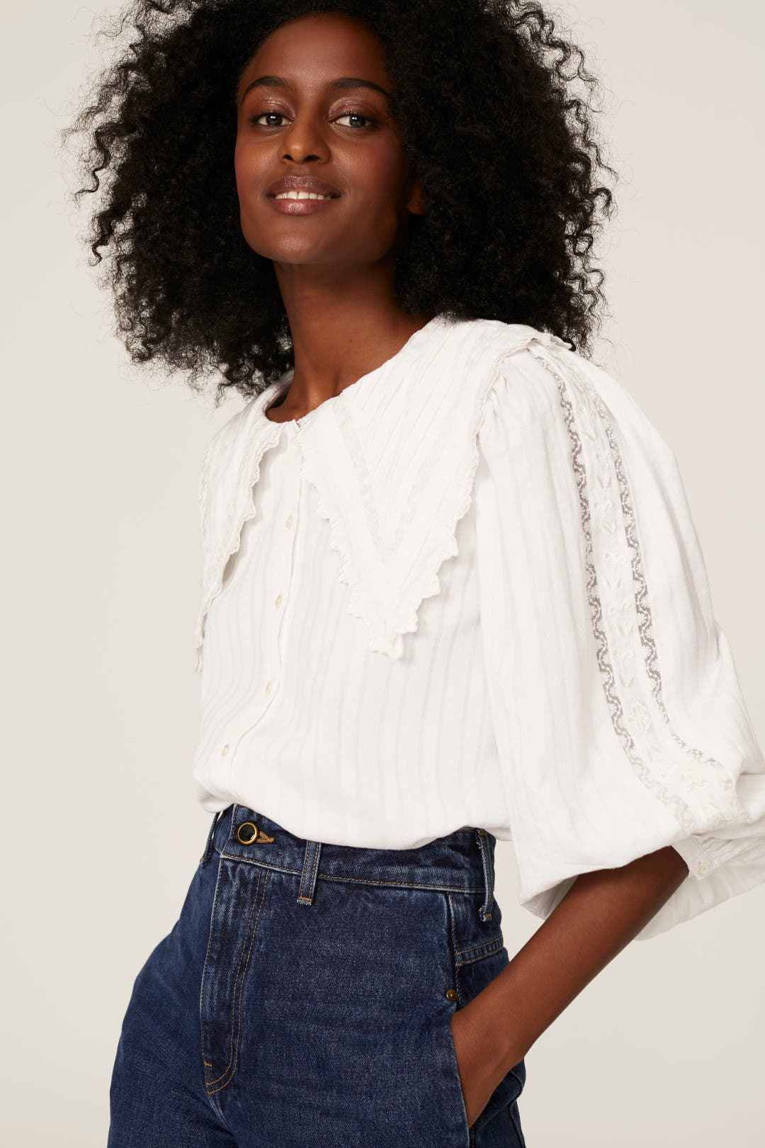 love shack fancy blouse