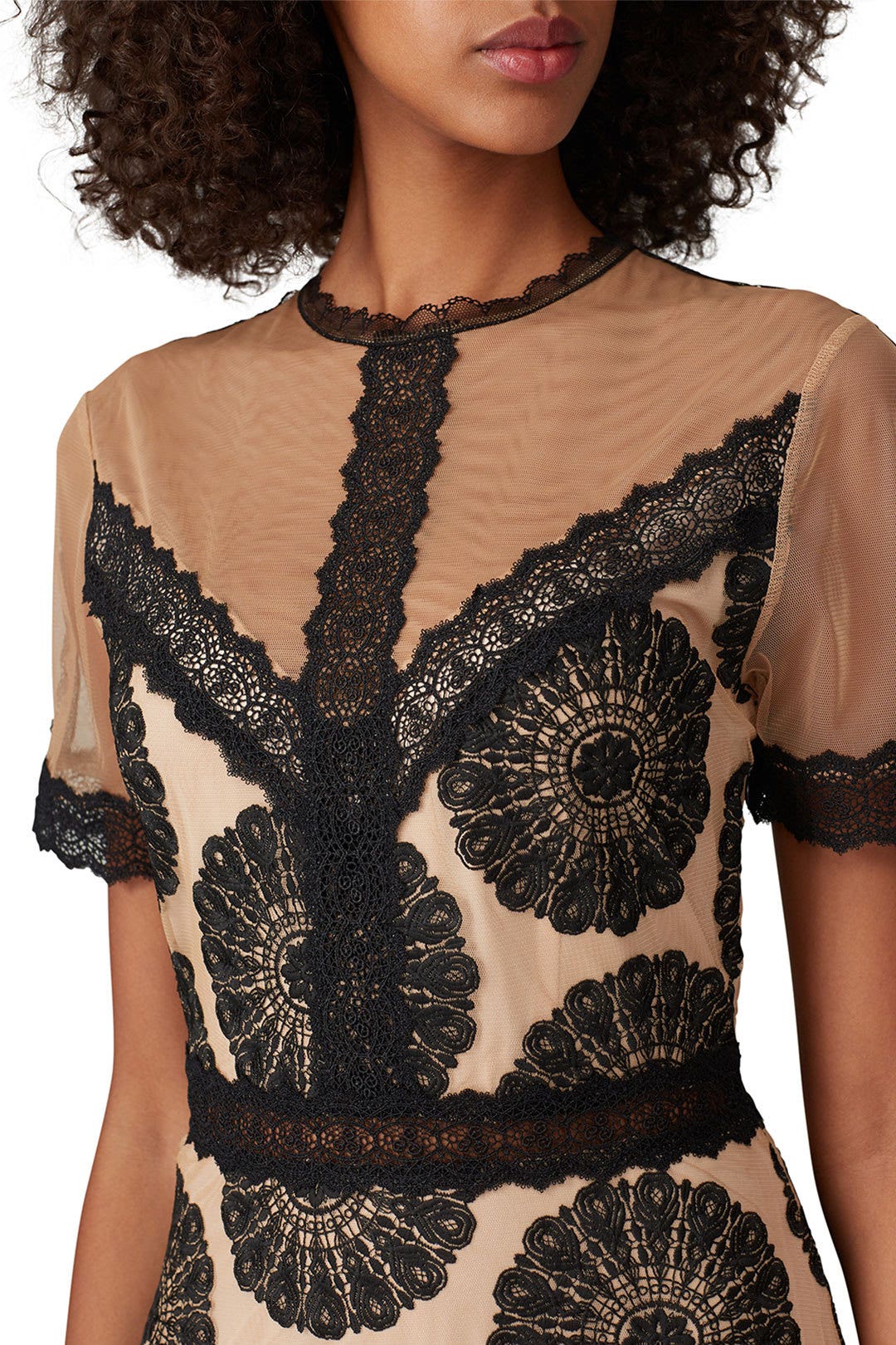 Pinwheel Embroidered Dress by Nightcap 3