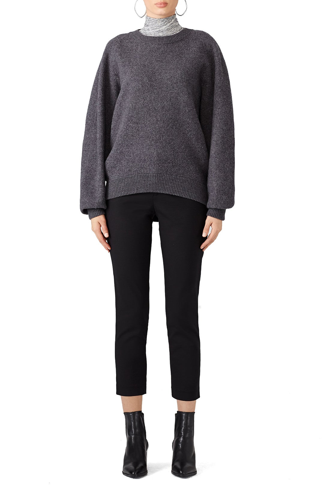 Felted Knit Sweater by Theory 3