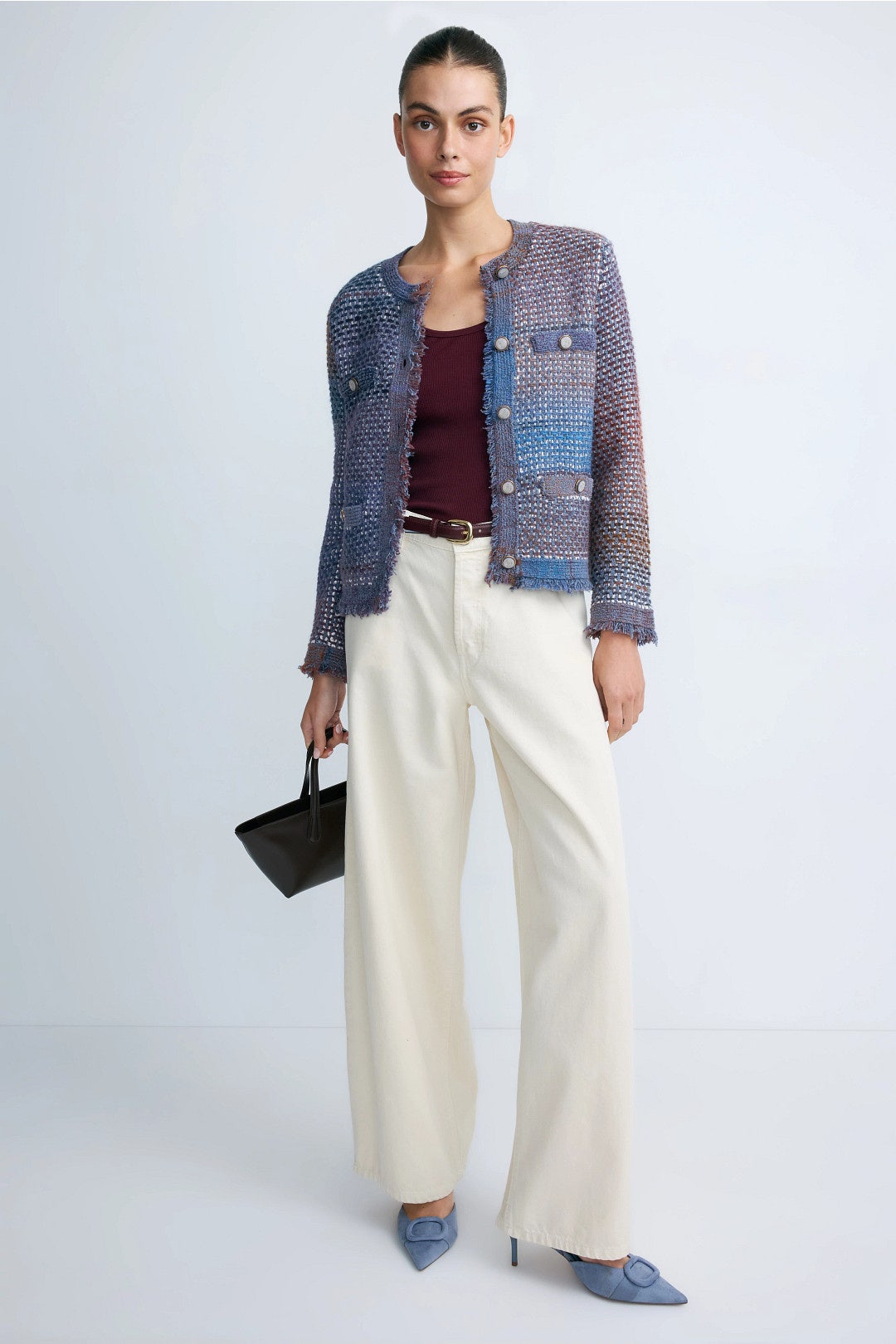 Sariyah Knit Jacket by Veronica Beard 3