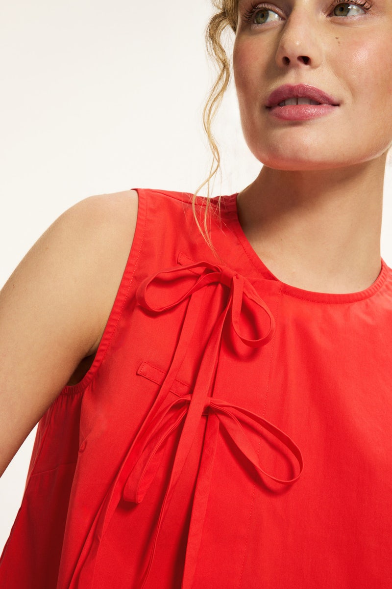 Avila Tie-Front Top by BONDI BORN - Photo 3