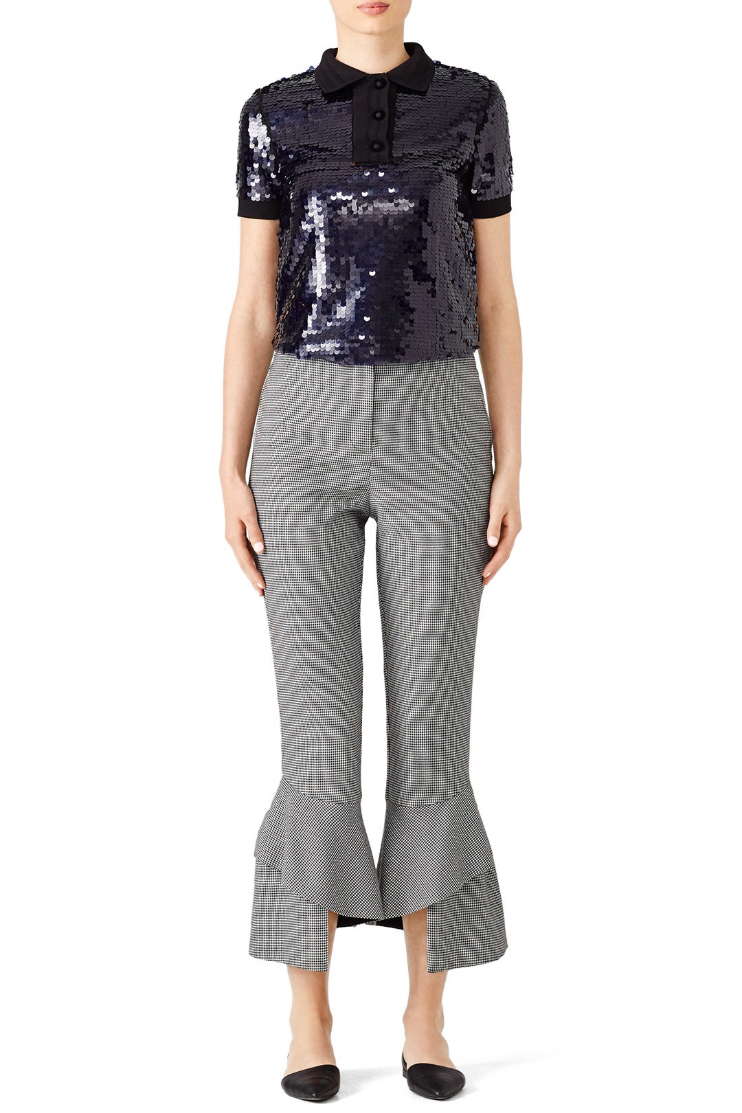 Printed Spiral Pants by Nicholas 3