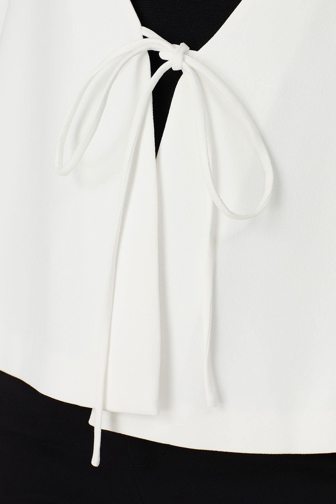 White Tie Front Jacket by Derek Lam 10 Crosby x RTR 3