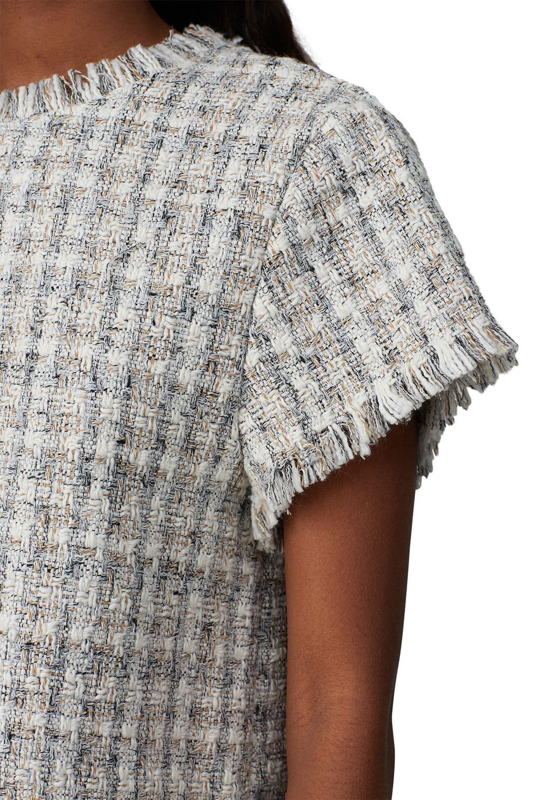 Valeska Tweed Top by cupcakes and cashmere | Rent the Runway