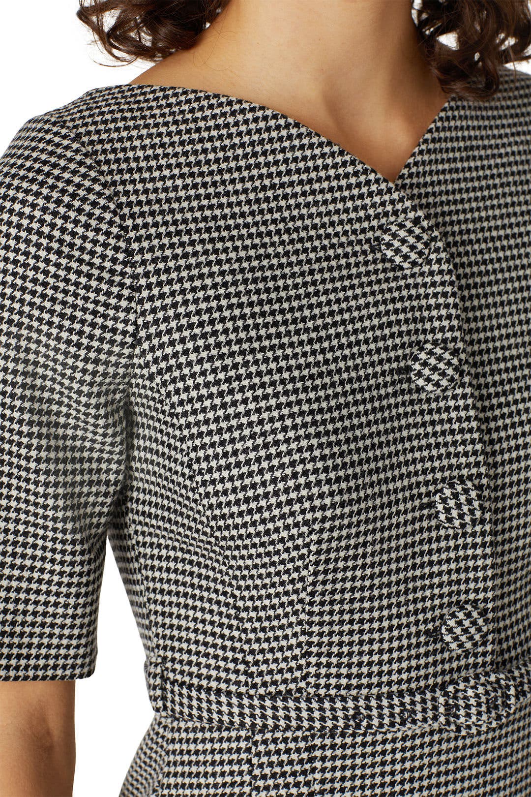 Nina Houndstooth Heart Dress by L.K. Bennett | Rent the Runway