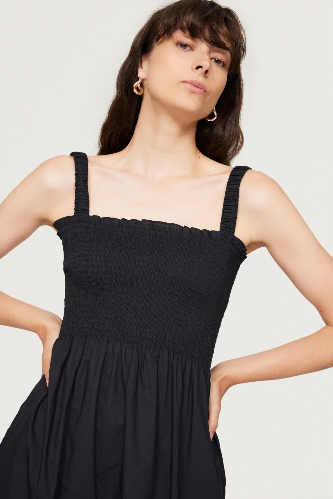 Black Anjuli Nap Dress by Hill House Home | Rent the Runway