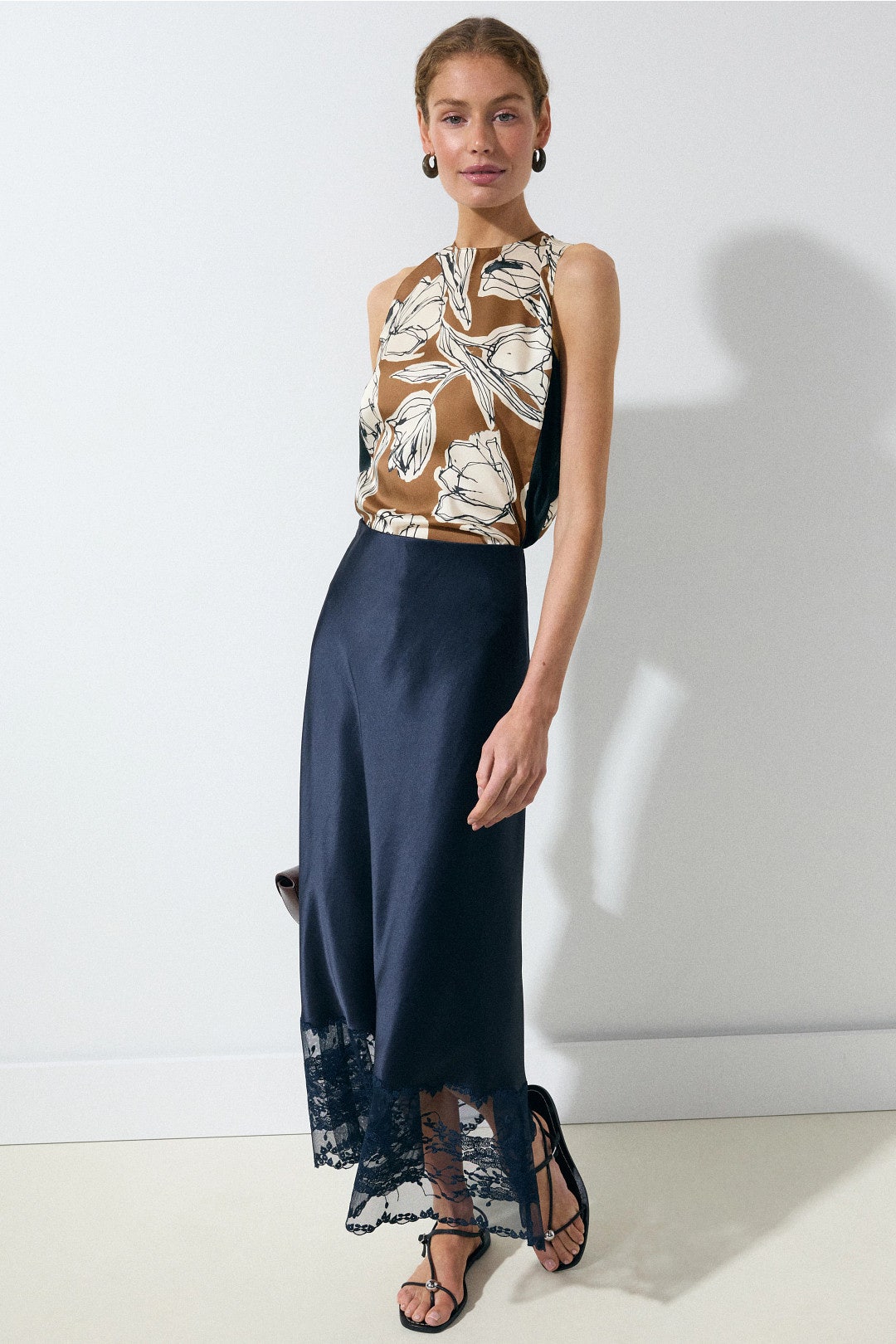 Dell Floral Printed Tank Top by Tanya Taylor 3