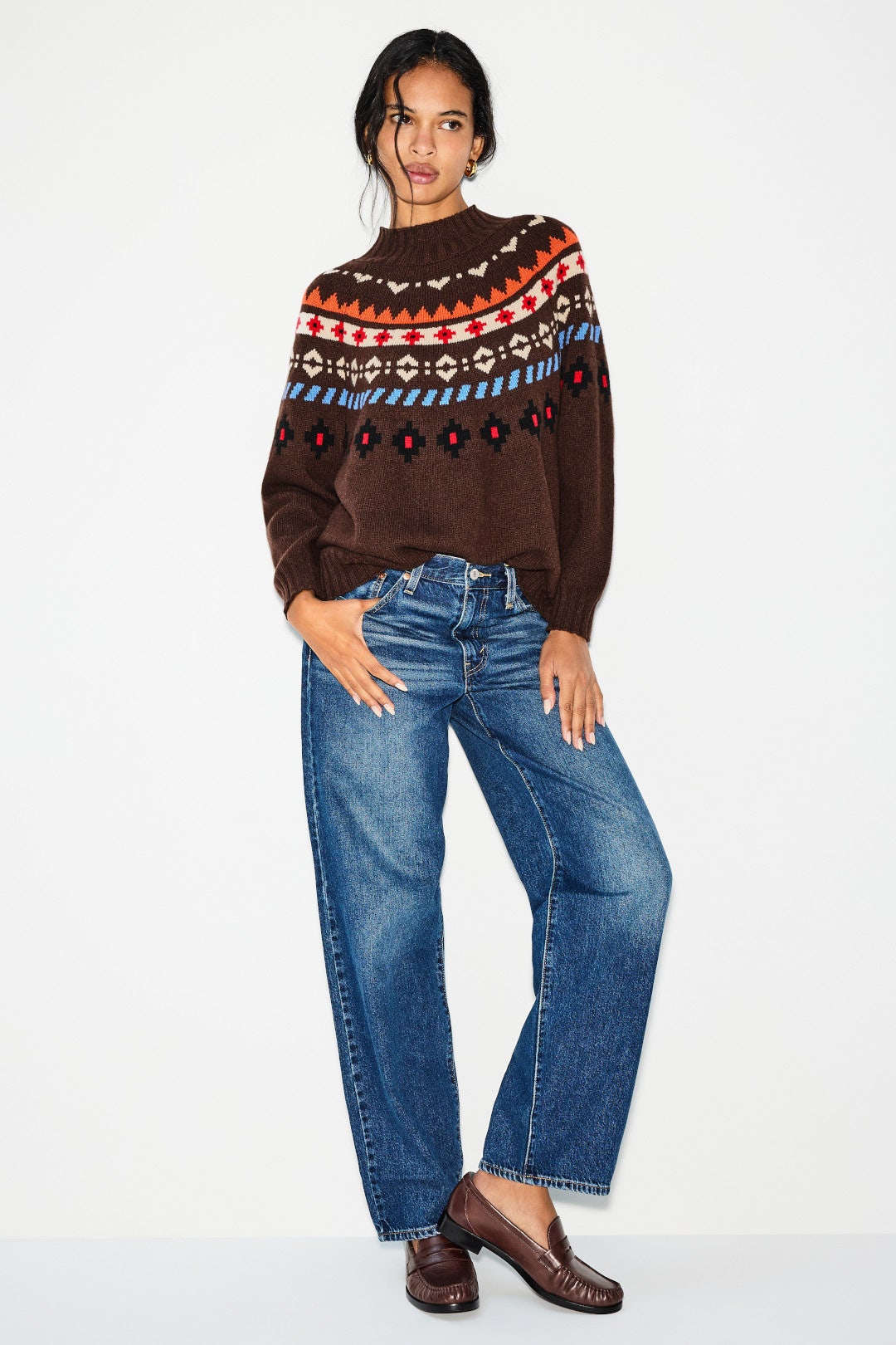 Hardy Fairisle Crewneck Sweater by Weekend Max Mara 3