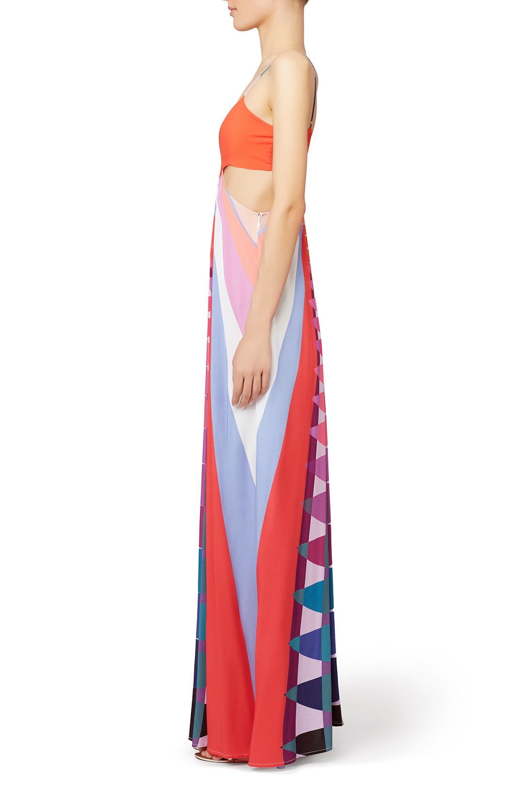 Navy Beams Maxi Dress by Mara Hoffman 2