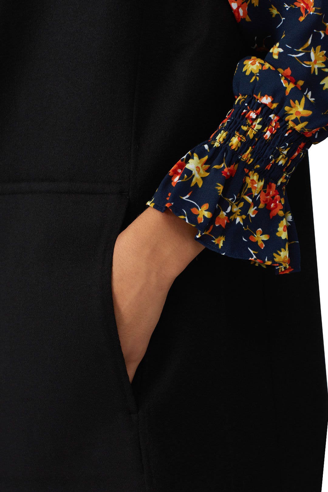 Black Short Blazer Vest by Victor Alfaro x RTR 3