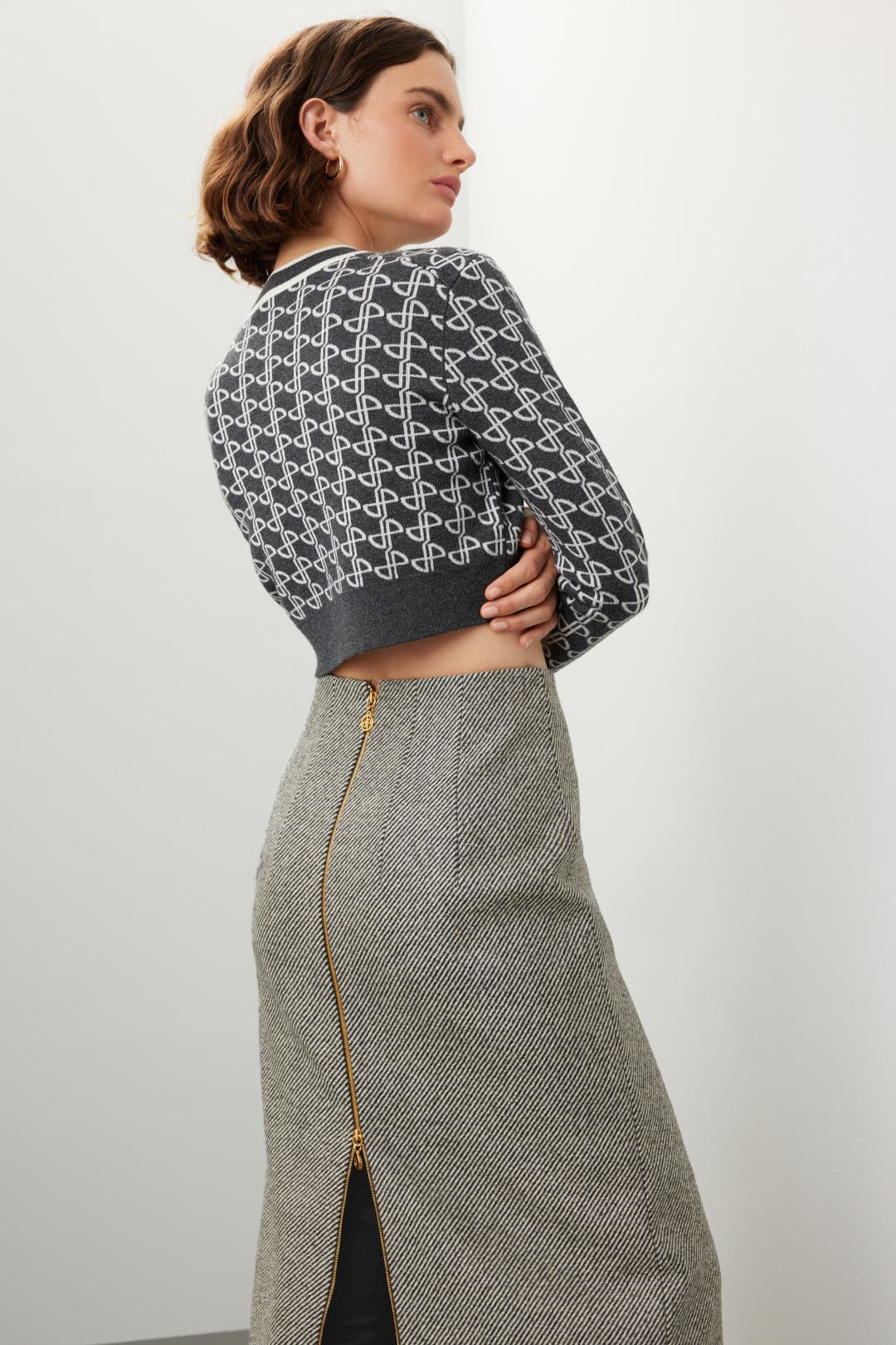 Jewel Pencil Skirt by Patou | Rent the Runway