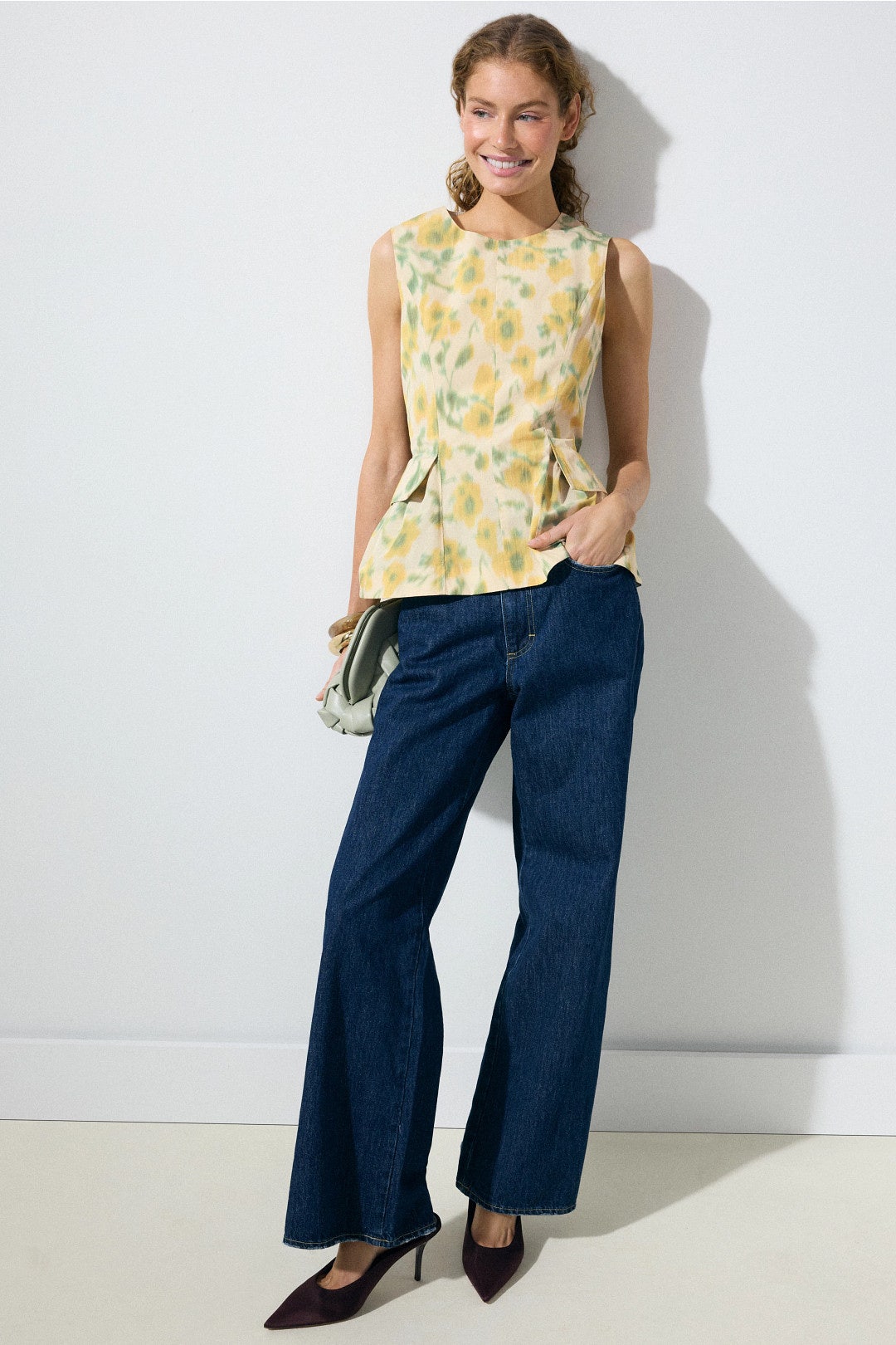 Astrid Floral Tank Top by Tanya Taylor 3