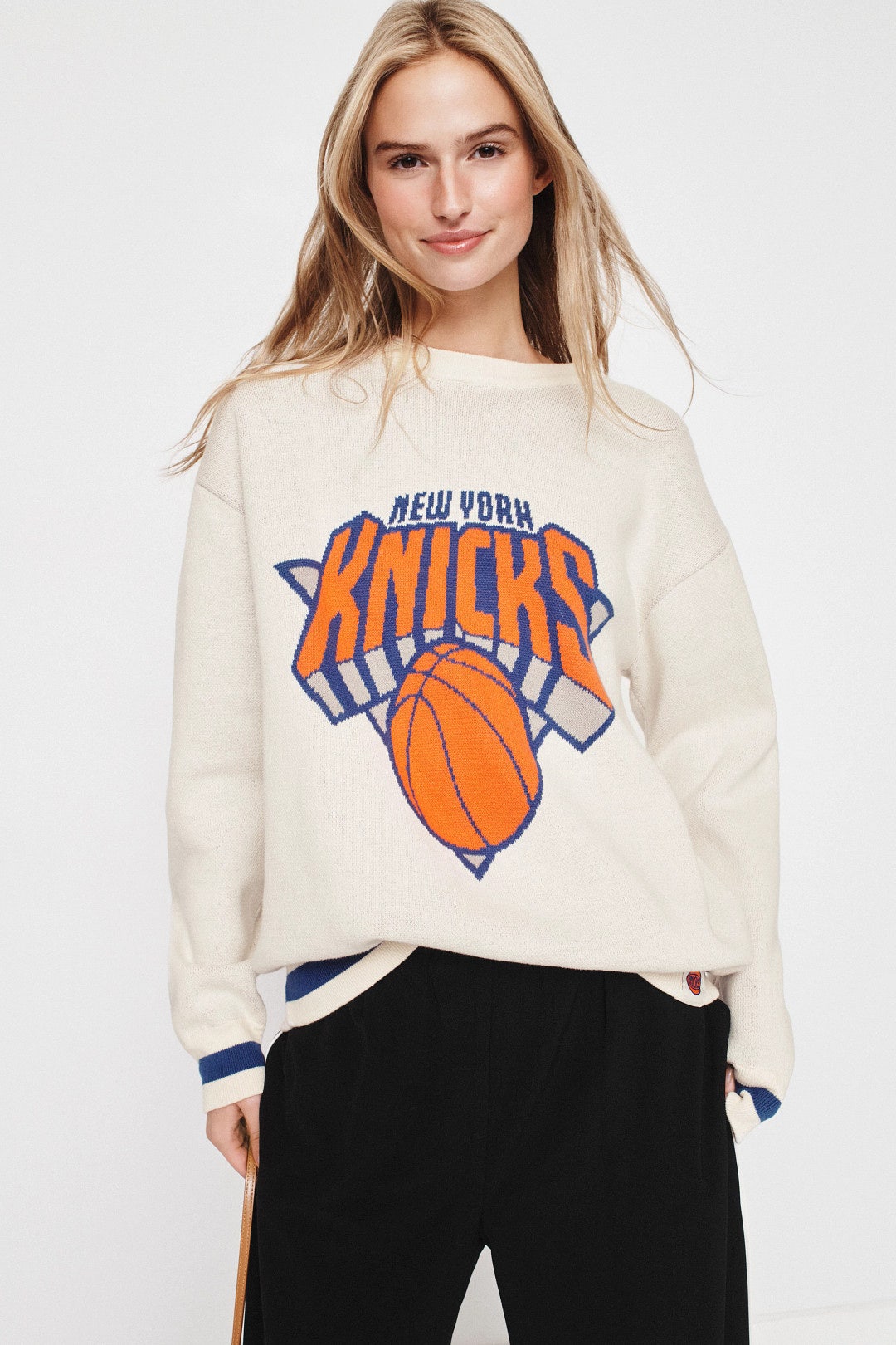 Knicks Crew Neck Sweater by Terez 3