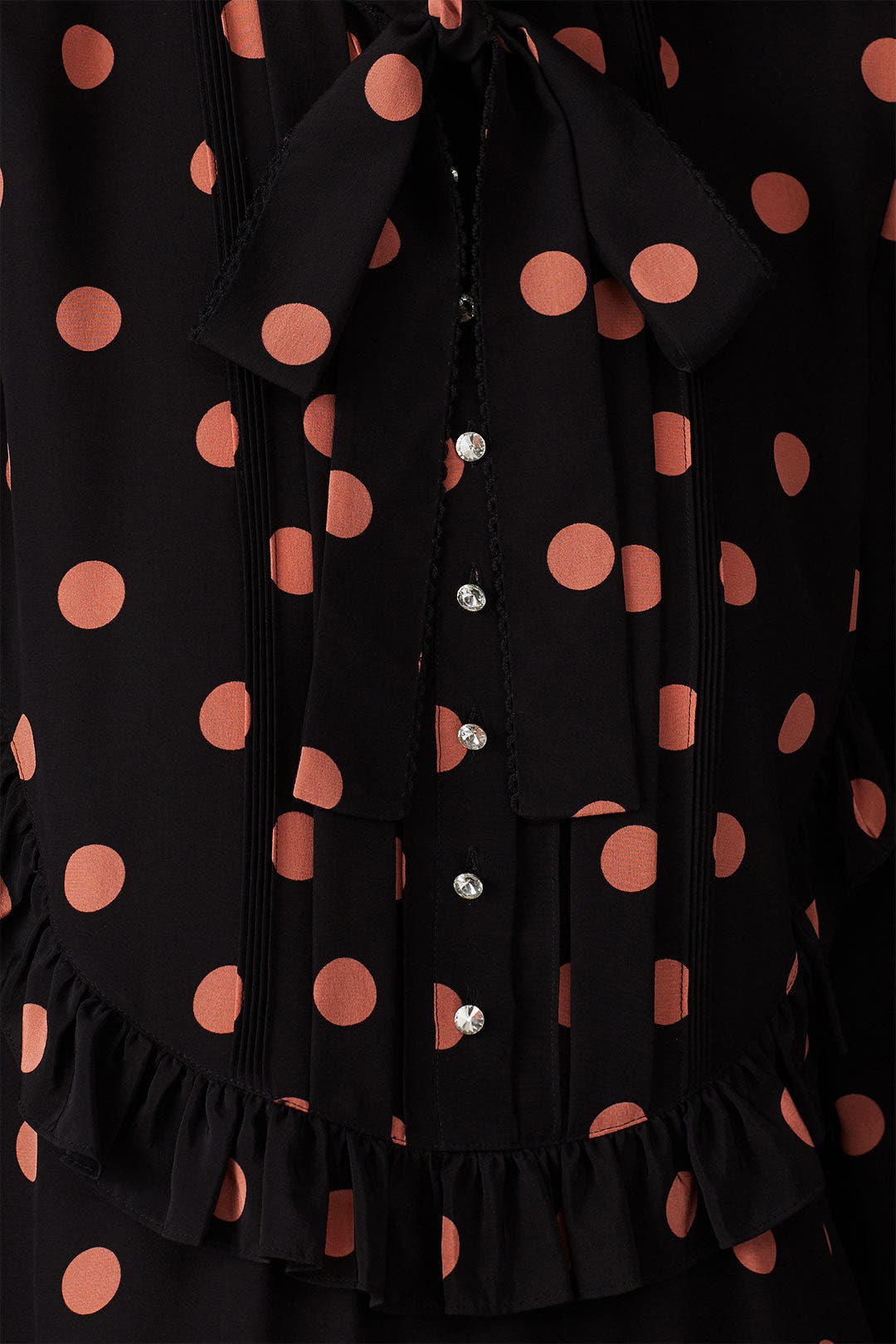Printed Ruffle Bow Dress by Tory Burch 3
