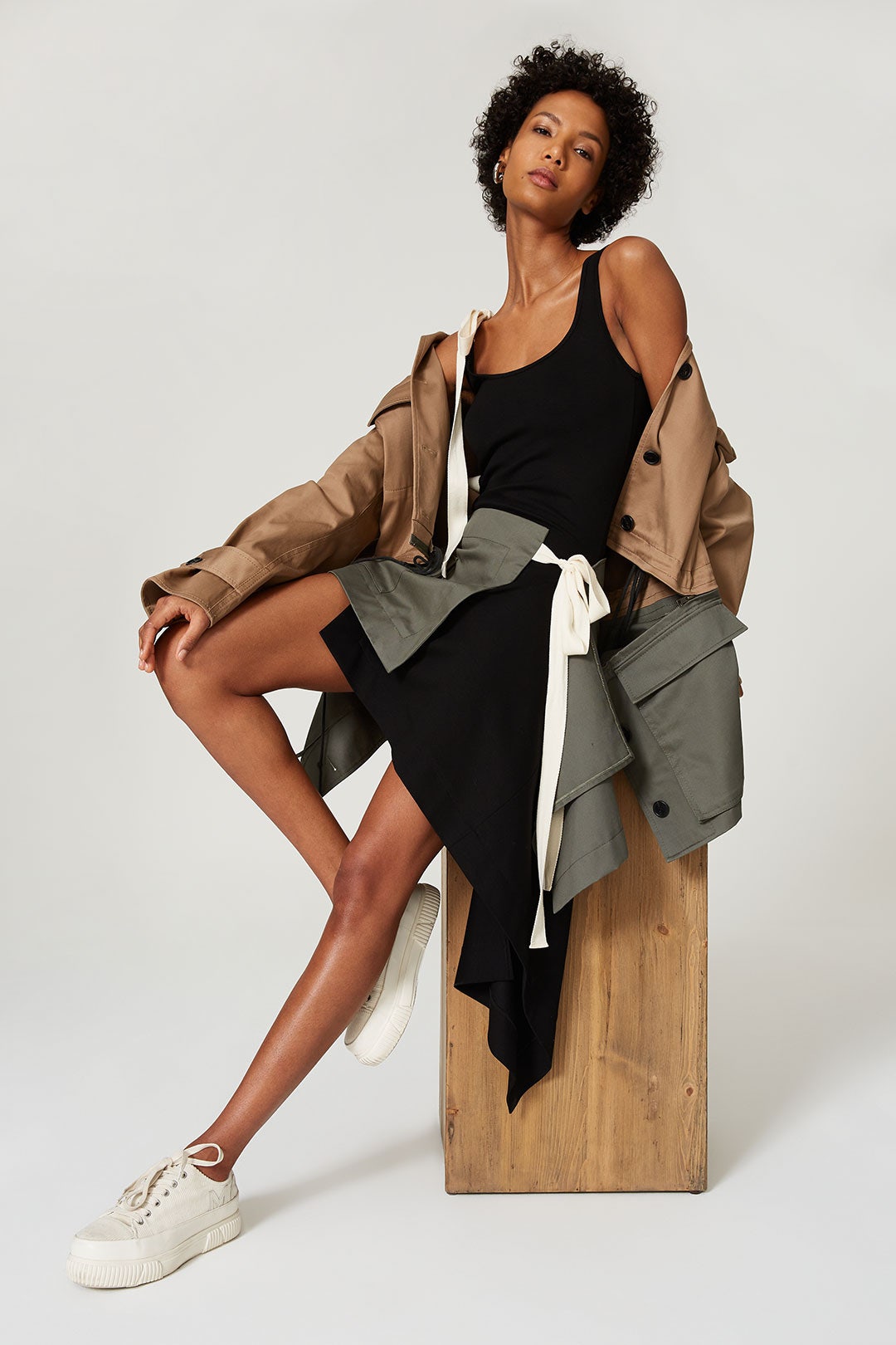 Draped T-Shirt Dress by Monse 3