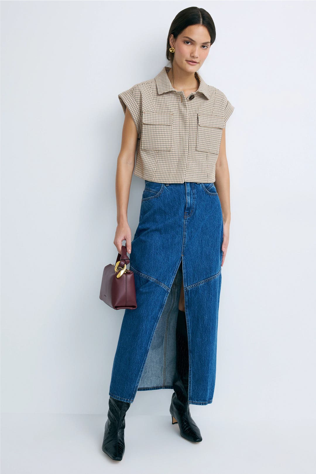 Utility Short Sleeve Jacket by Derek Lam 10 Crosby x RTR | Rent