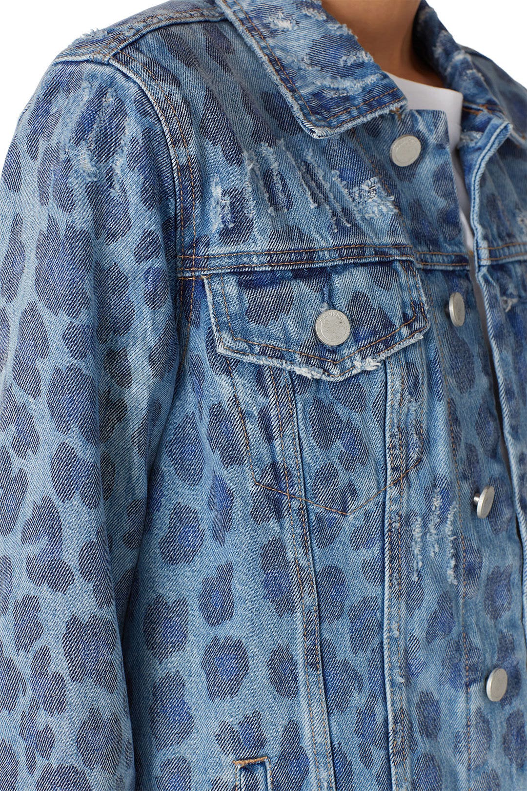 Welcome to the Jungle Denim Jacket by BLANKNYC 3