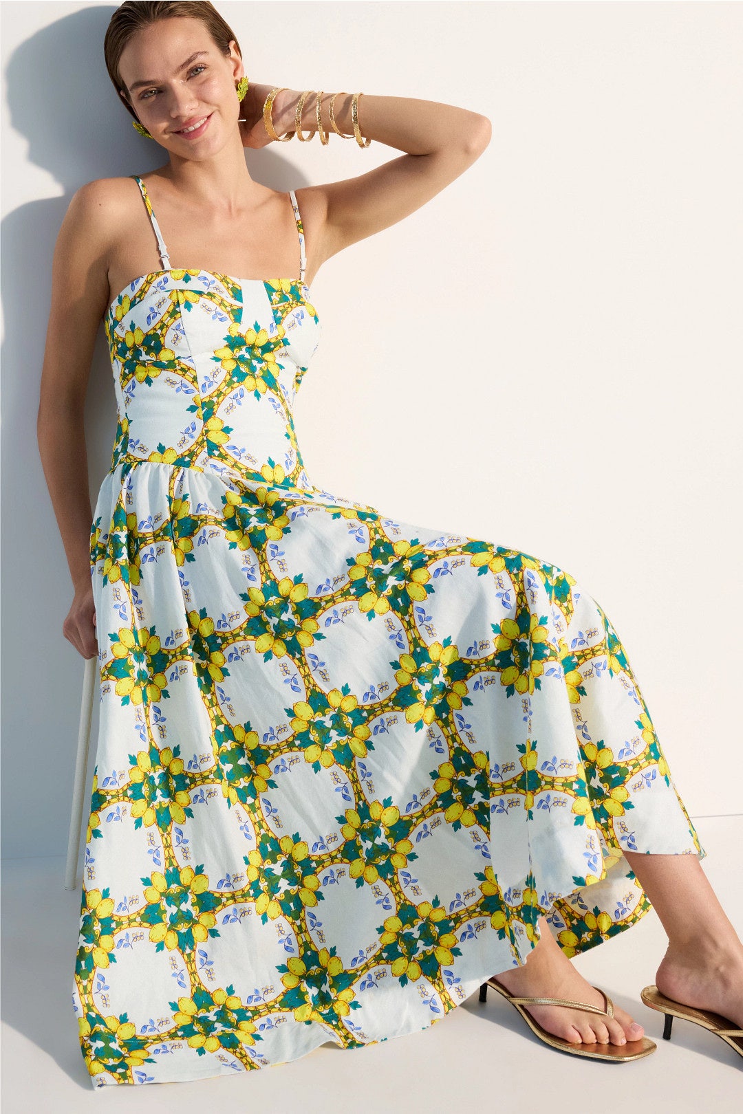 Livna Printed Maxi Dress by Milly | Rent the Runway