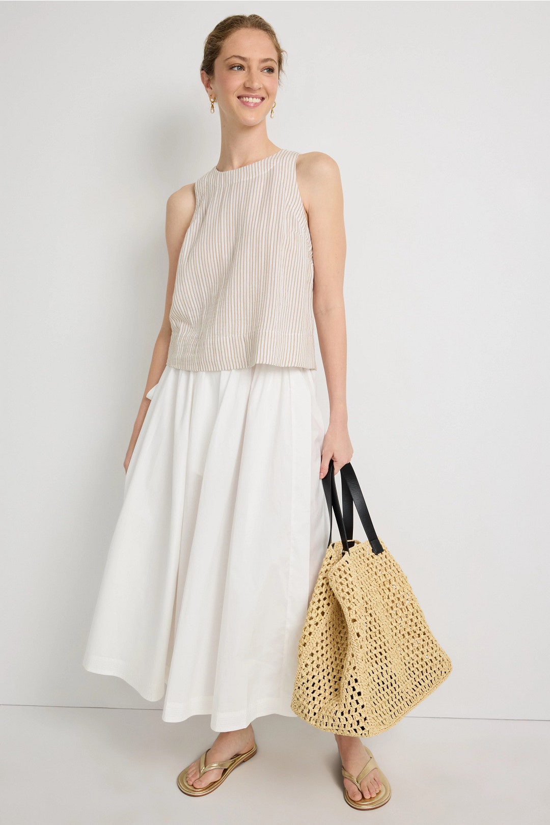Pinstripe Tank Top by NIC + ZOE 3