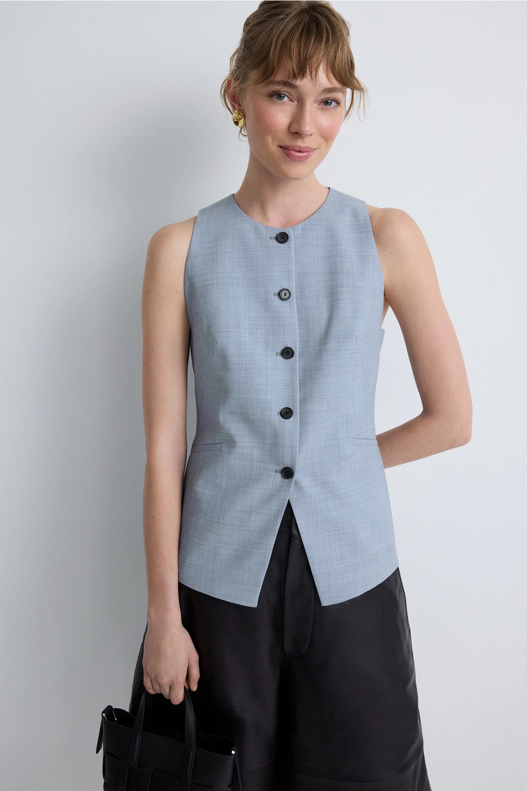 Juleran Button Up Work Vest by BOSS 3