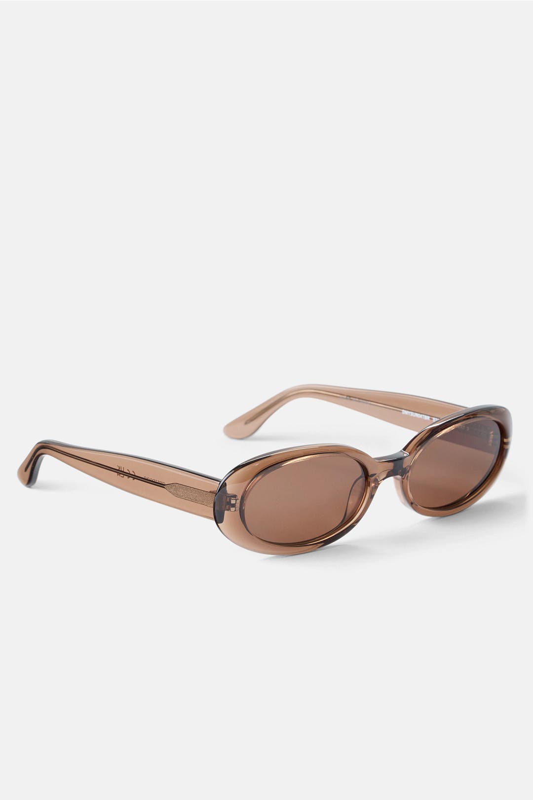Valentina Transparent Brown Sunglasses by DMY Studios | Rent the