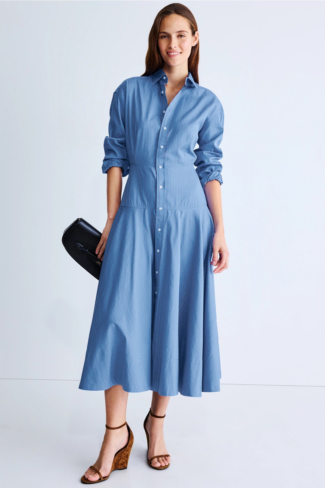 Cotton Shirt Dress by Polo Ralph Lauren 3