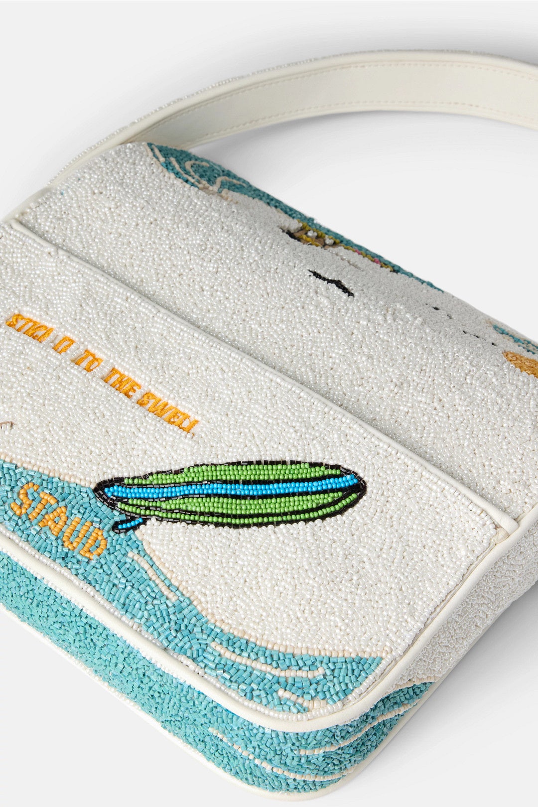 Surf Tommy Beaded Bag by Staud Accessories 2