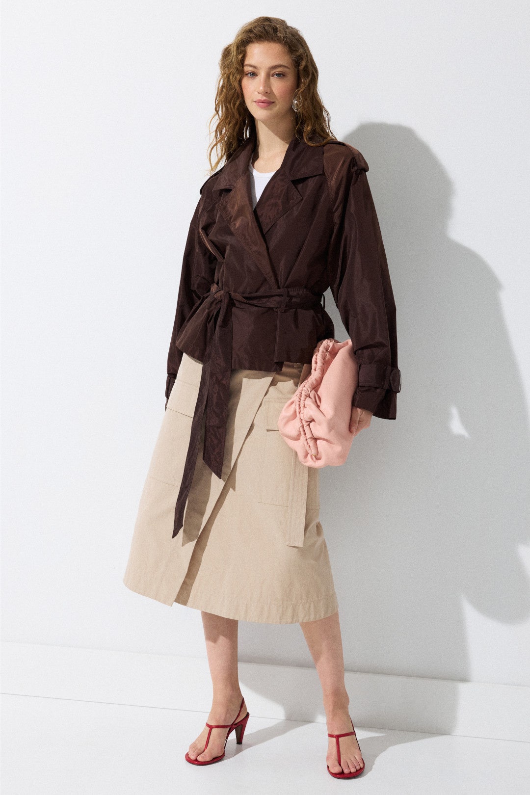 Utility Midi Skirt by Plan C 3