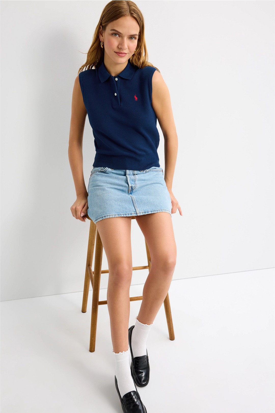 Pima Collared Vest by Polo Ralph Lauren 3