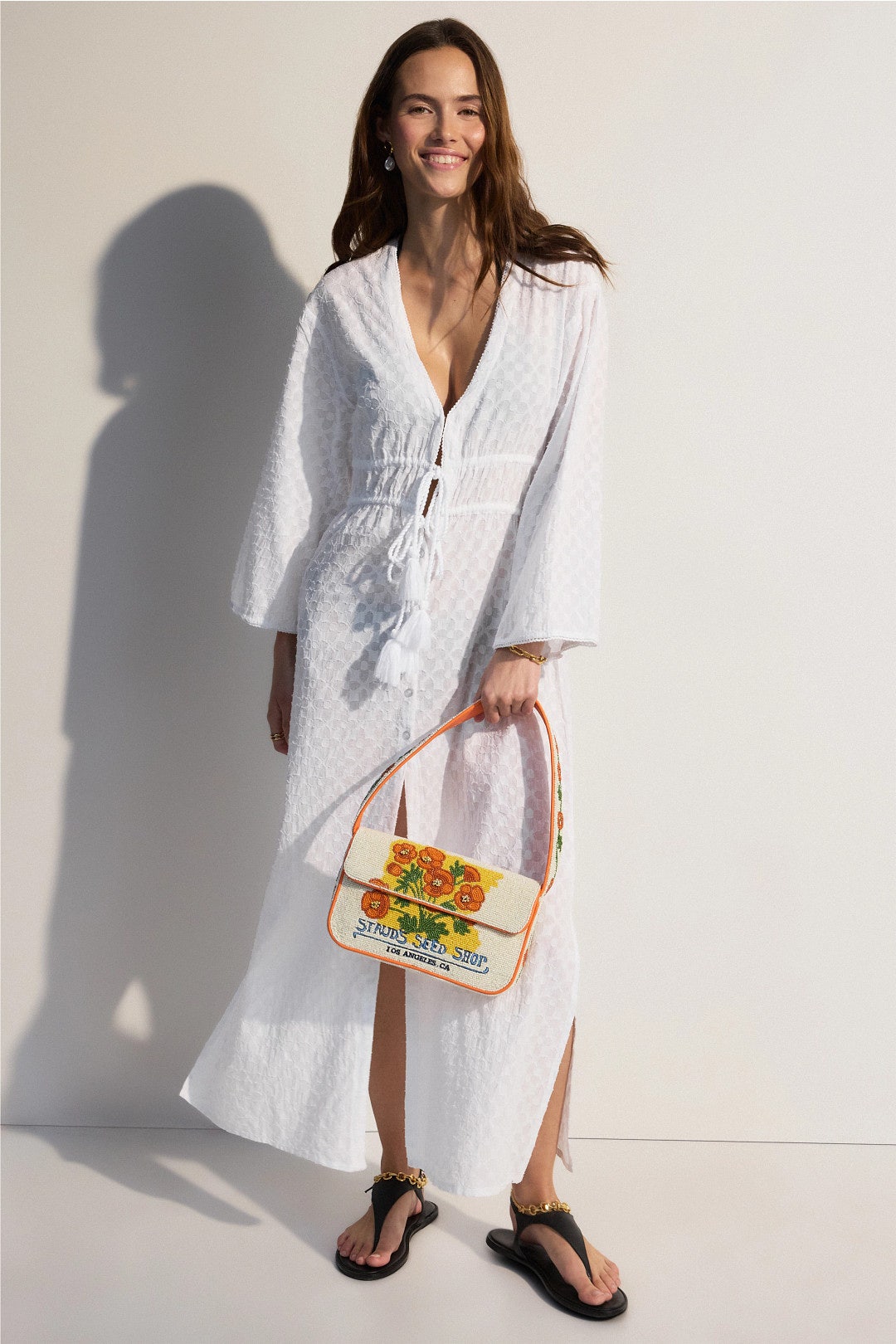 Fontelina Maxi Cover Up Dress by Sitano 3