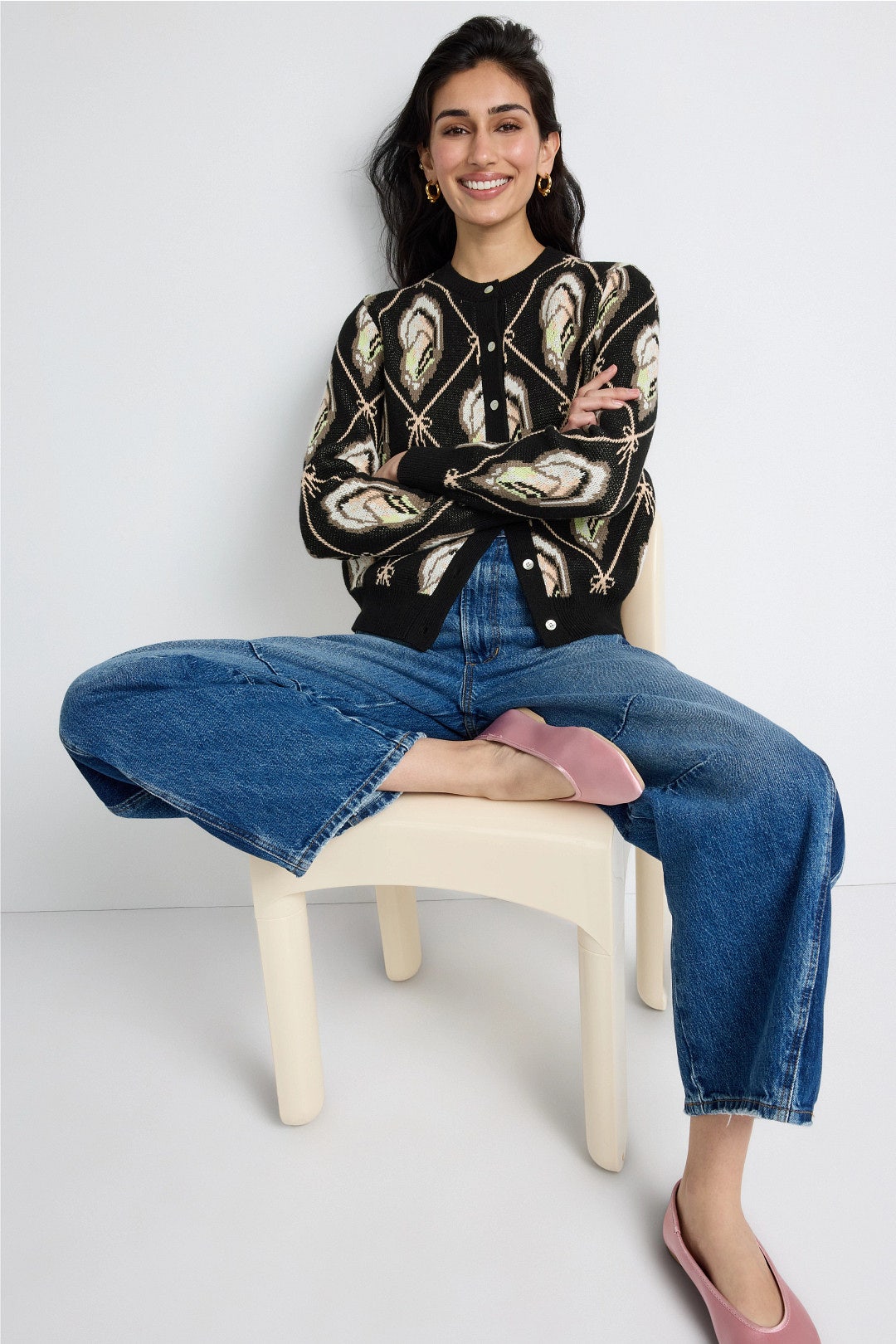 Oyster Cardigan by Lingua Franca 3